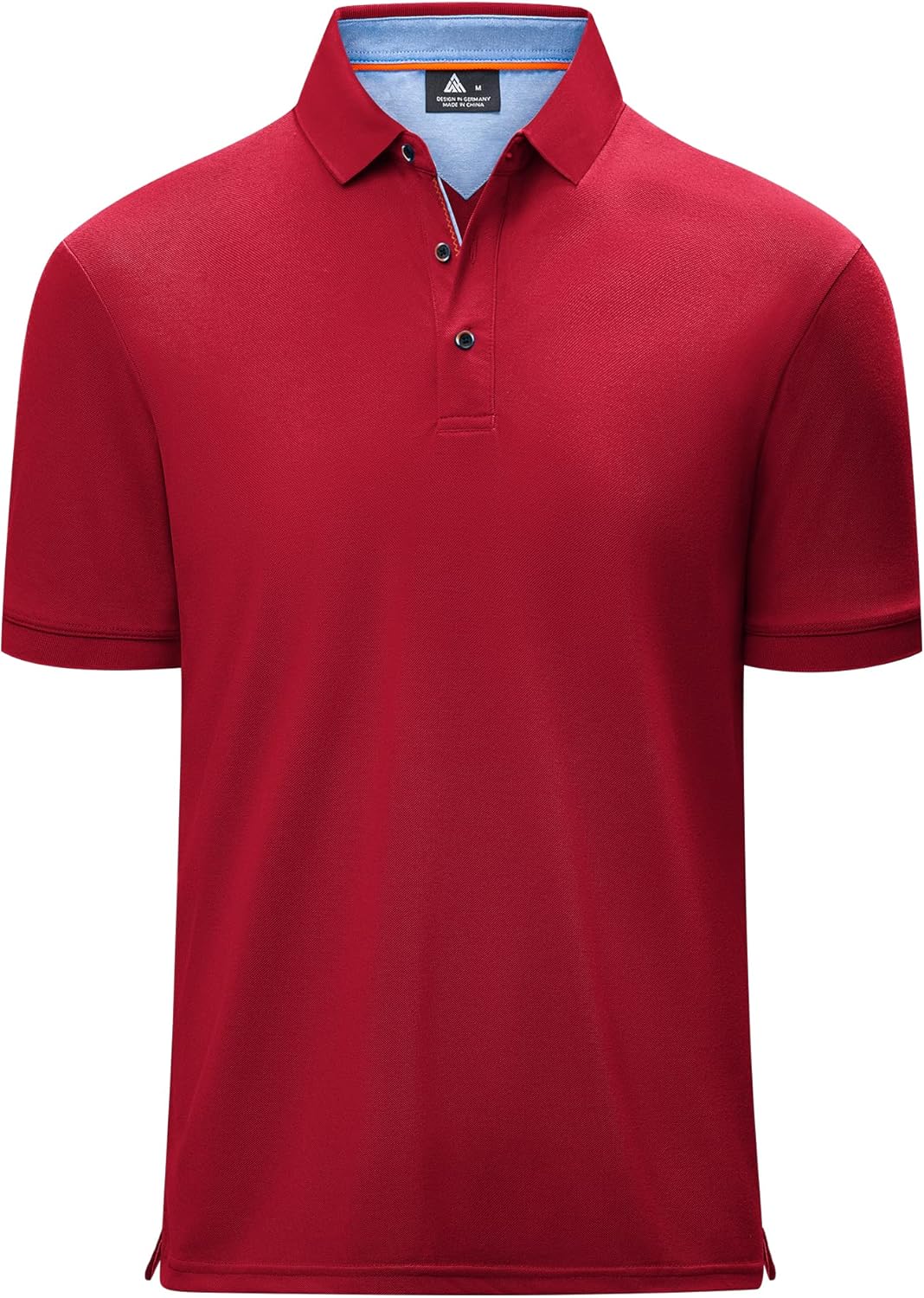 geeksport Polo Homme à Manches Courtes Extérieur Décontracté Séchage Rapide Sportif Respirant Golf T-Shirt