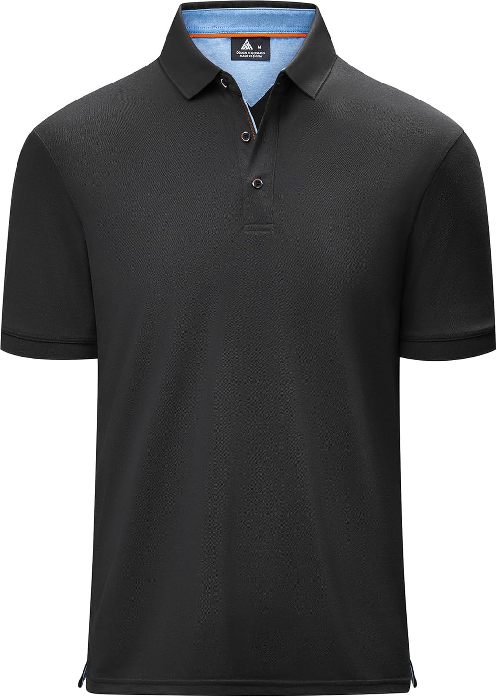 geeksport Polo Homme à Manches Courtes Extérieur Décontracté Séchage Rapide Sportif Respirant Golf T-Shirt