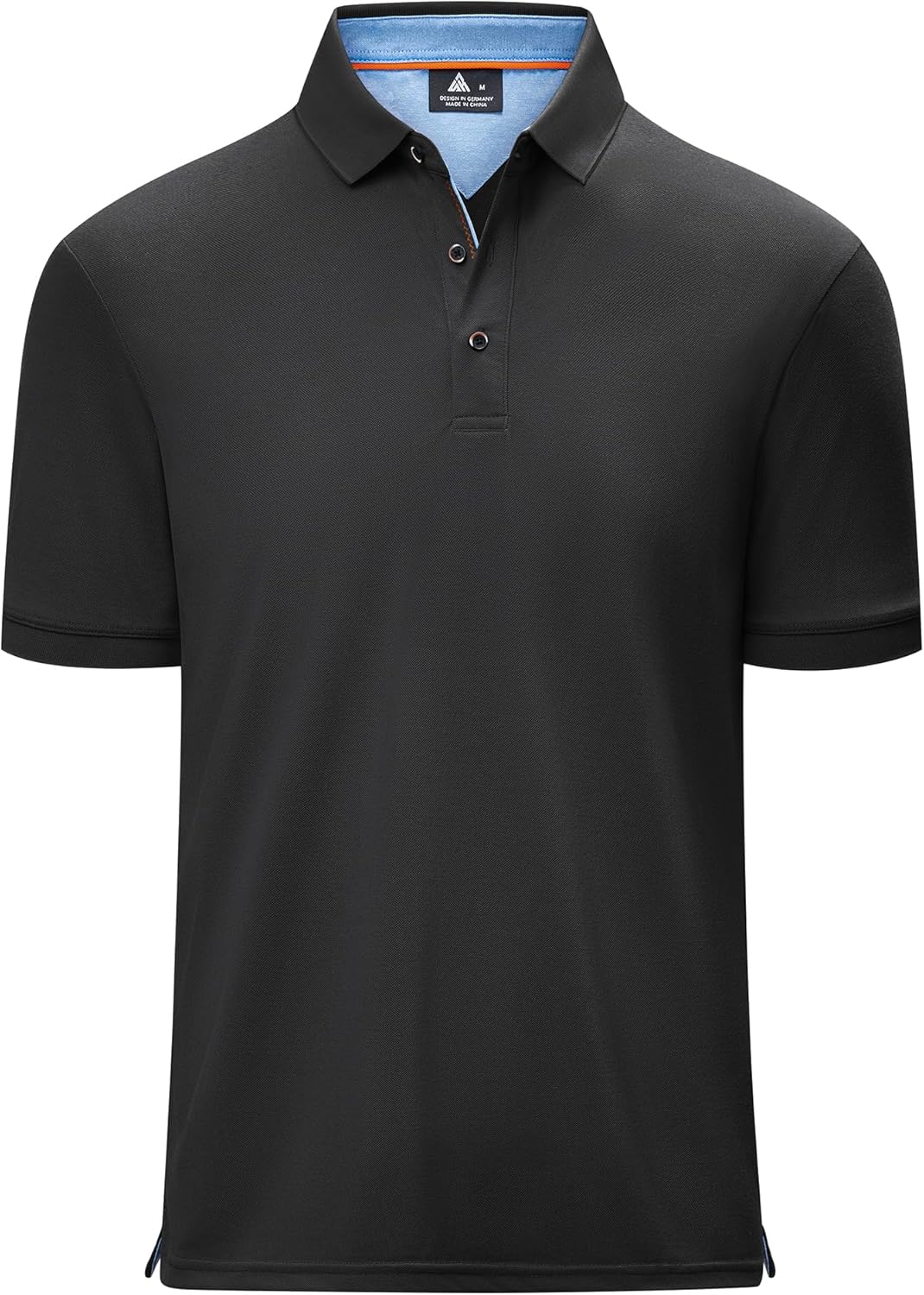 geeksport Polo Homme à Manches Courtes Extérieur Décontracté Séchage Rapide Sportif Respirant Golf T-Shirt