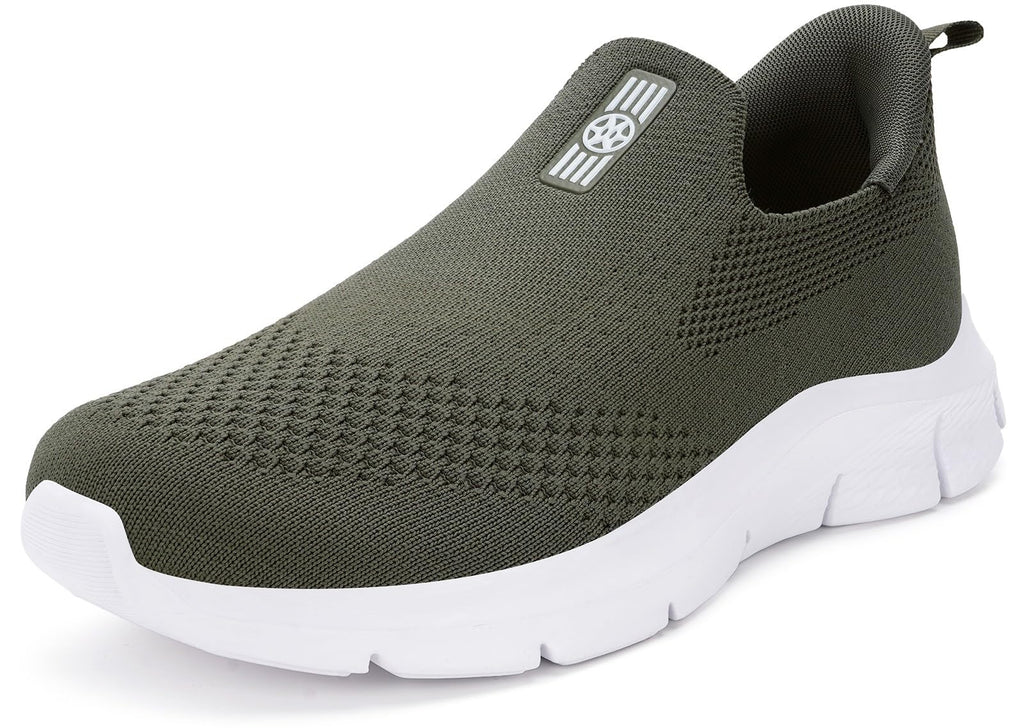 Knit Sneaker Donna Uomo Slips in Scarpe da Camminata da Ginnastica Corsa Sportive Passeggio Casual e Comode 36-46