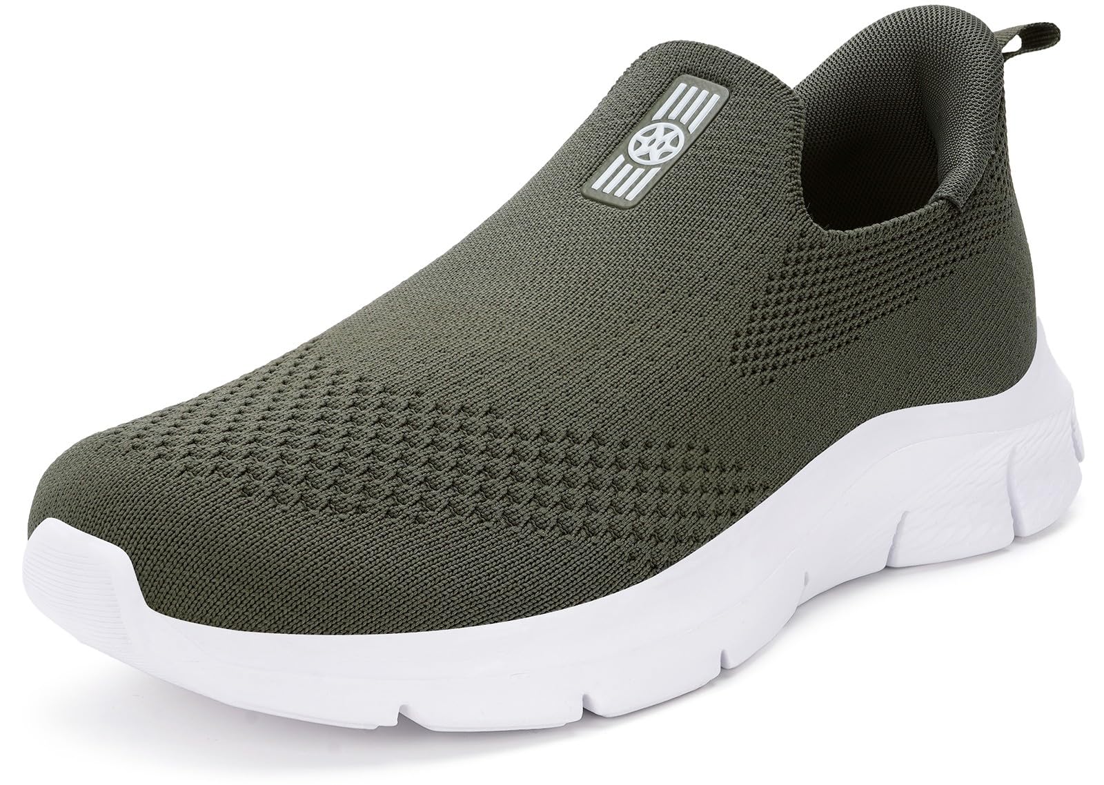 Knit Sneaker Donna Uomo Slips in Scarpe da Camminata da Ginnastica Corsa Sportive Passeggio Casual e Comode 36-46