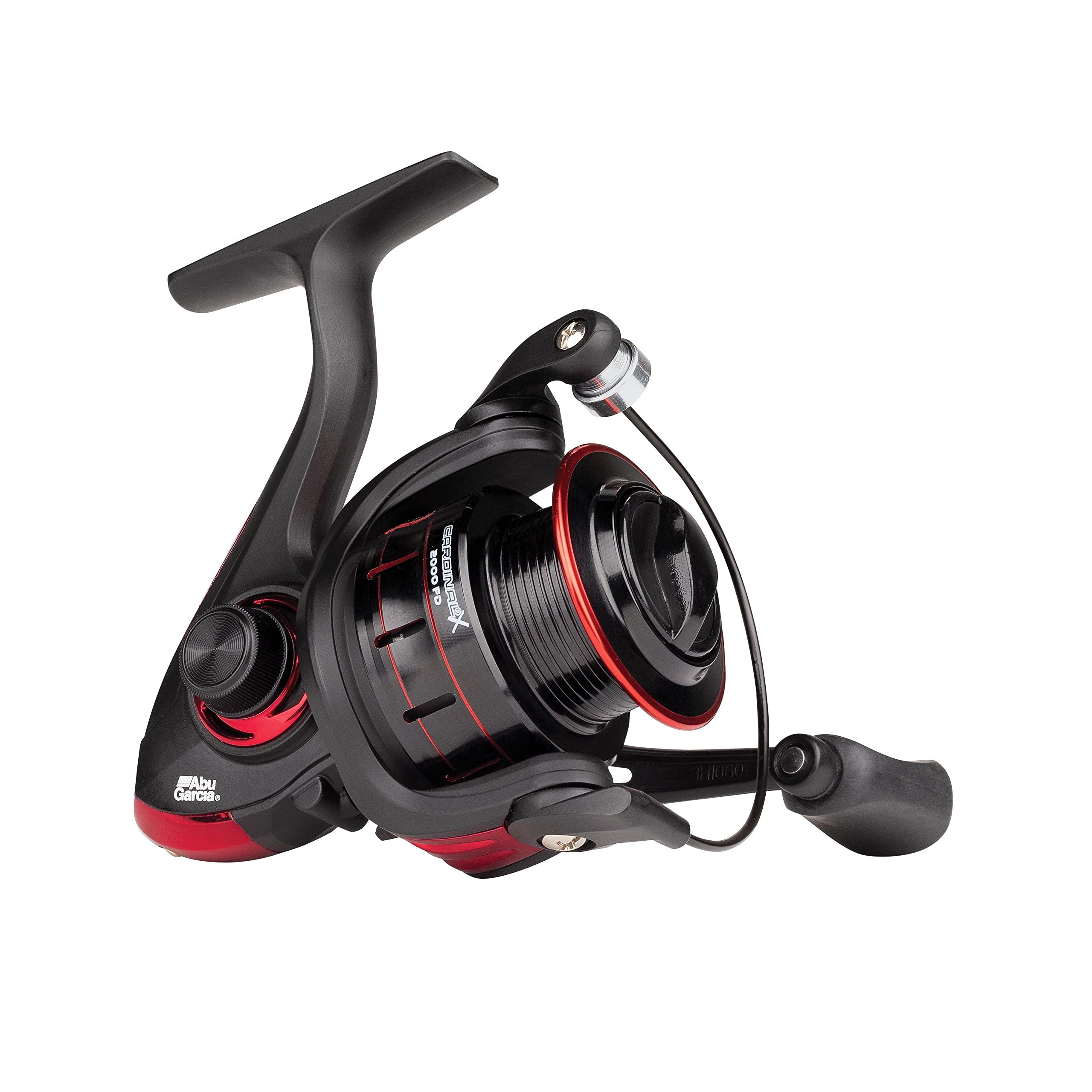 Abu Garcia Cardinal X Allround Spinning Bobina Mulinello per Pesca Acqua Dolce Mulinello per Predator Lure Fishing – Trota, Persico, Luccio, Salmone, Robusto e leggero, Nero e Rosso Alluminio Diverse
