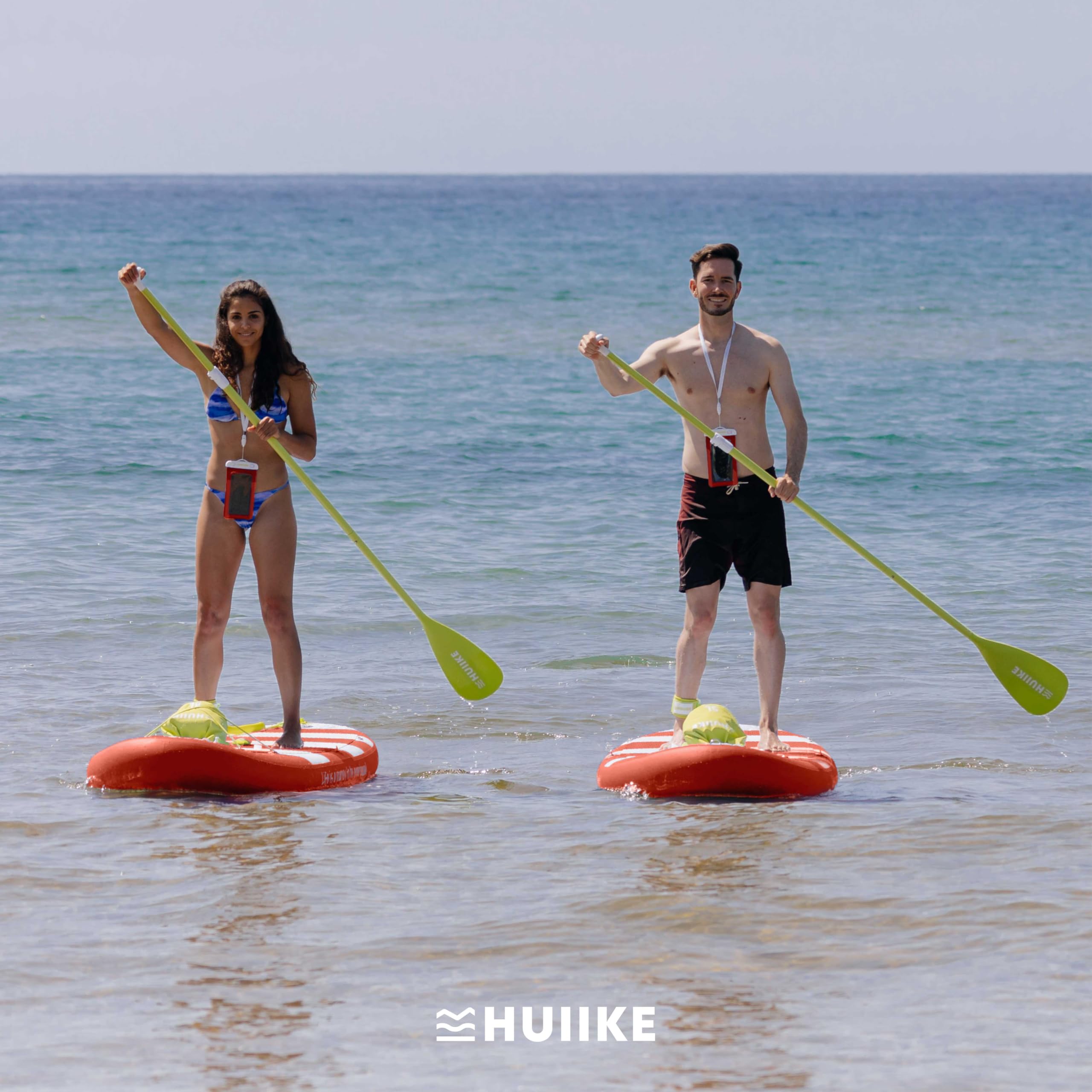 HUIIKE Tavola Sup Gonfiabile Adulti con Accessori Inclusi, Pagaia, Pinne, Pompa. Stand Up Paddle Board con Grande Stabilità e Resistenza. 305 x 84 x 15 cm, Carico Massimo 130 kg