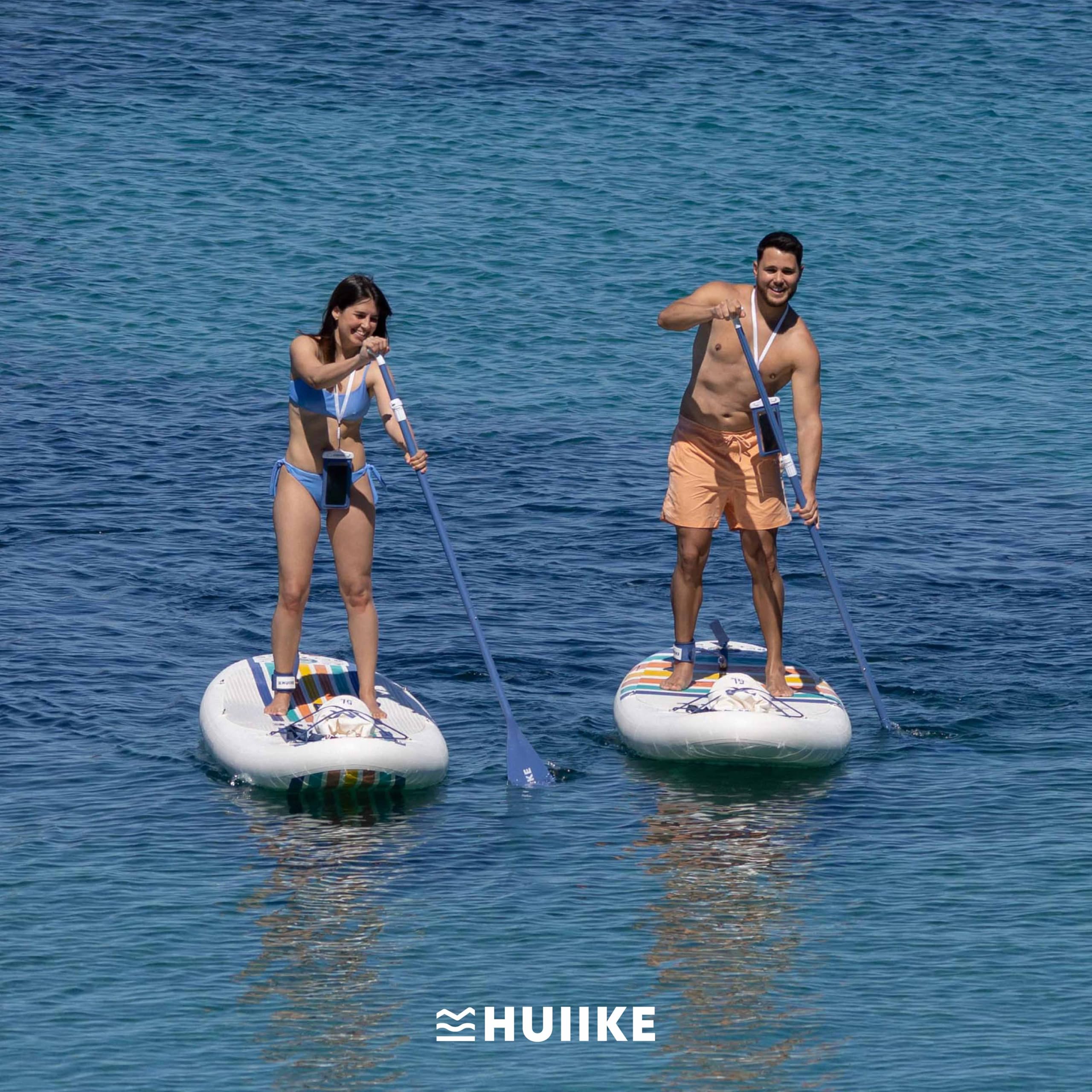 HUIIKE Tavola Sup Gonfiabile Adulti con Accessori Inclusi, Pagaia, Pinne, Pompa. Stand Up Paddle Board con Grande Stabilità e Resistenza. 305 x 84 x 15 cm, Carico Massimo 130 kg