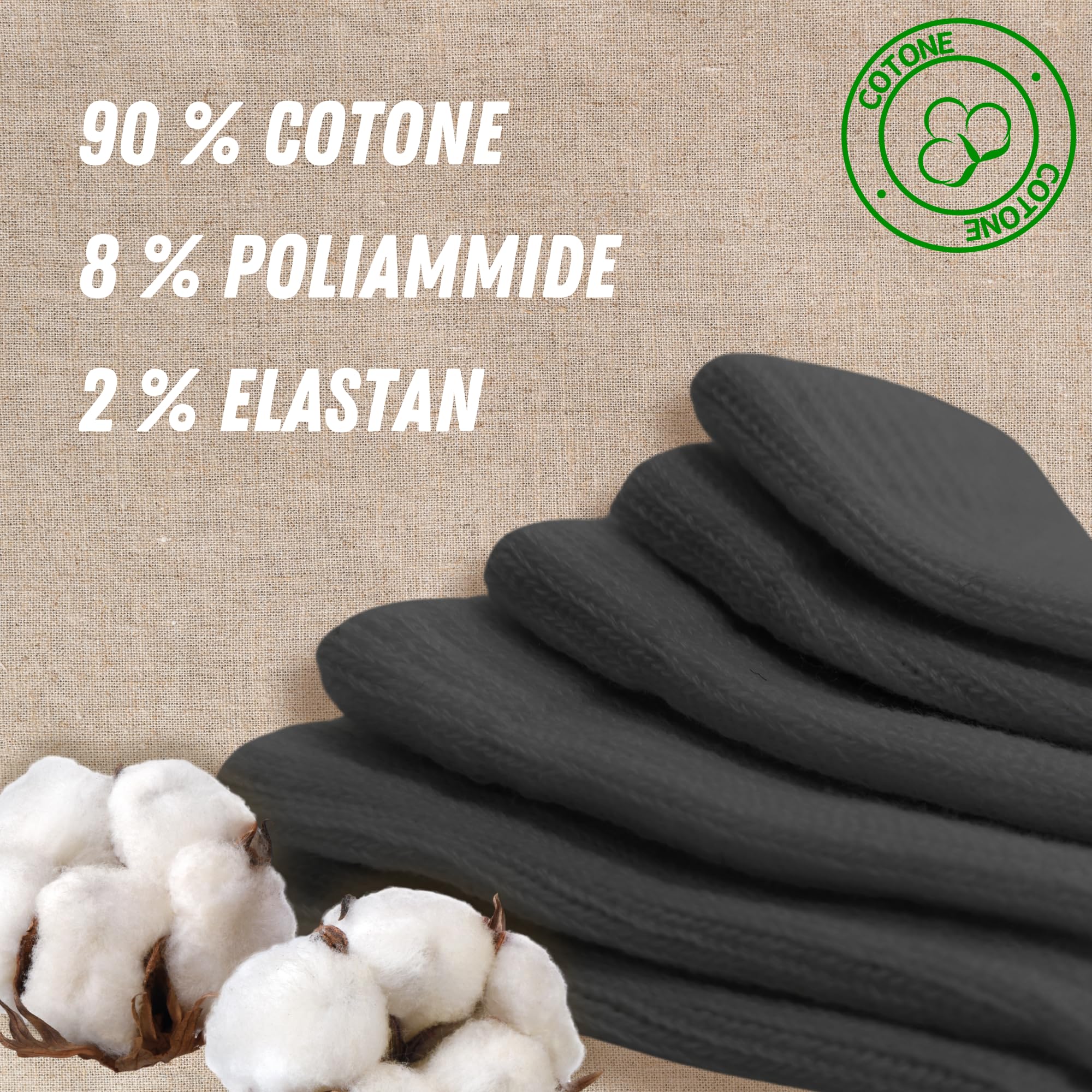6 Paia Calzini sportivi uomo | Calzini sportivi donna | Calzini running uomo | Calzini running donna