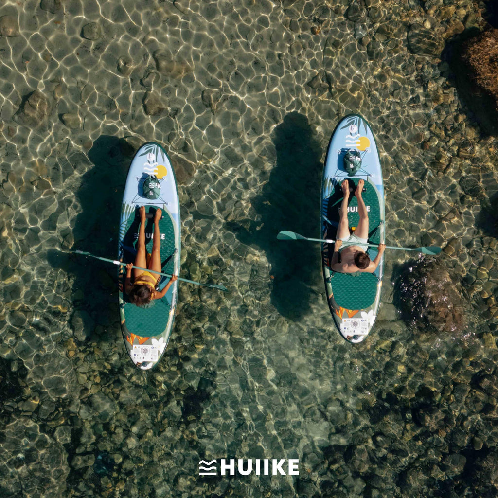 HUIIKE Tavola Sup Gonfiabile Adulti con Accessori Inclusi, Pagaia, Pinne, Pompa. Stand Up Paddle Board con Grande Stabilità e Resistenza. 305 x 84 x 15 cm, Carico Massimo 130 kg