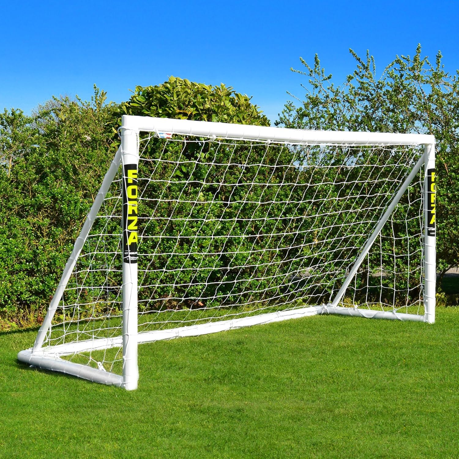 Porte da calcio FORZA Garden [9 misure] | Porte da calcio resistenti alle intemperie | Montaggio rapido: ogni gol conta!