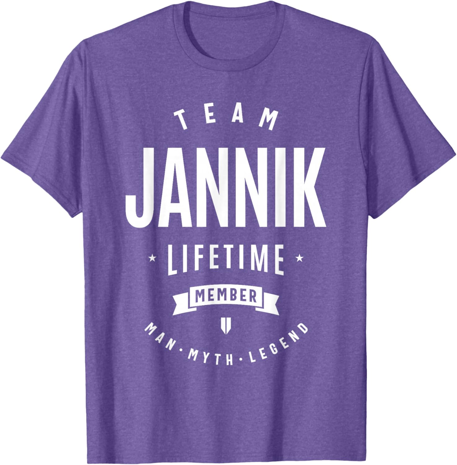 Team Jannik Lifetime Member Nome Divertente Jannik Maglietta