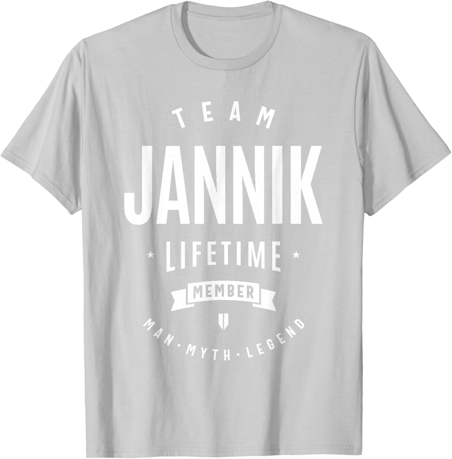 Team Jannik Lifetime Member Nome Divertente Jannik Maglietta