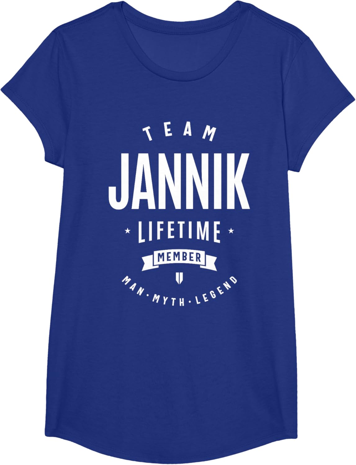 Team Jannik Lifetime Member Nome Divertente Jannik Maglietta