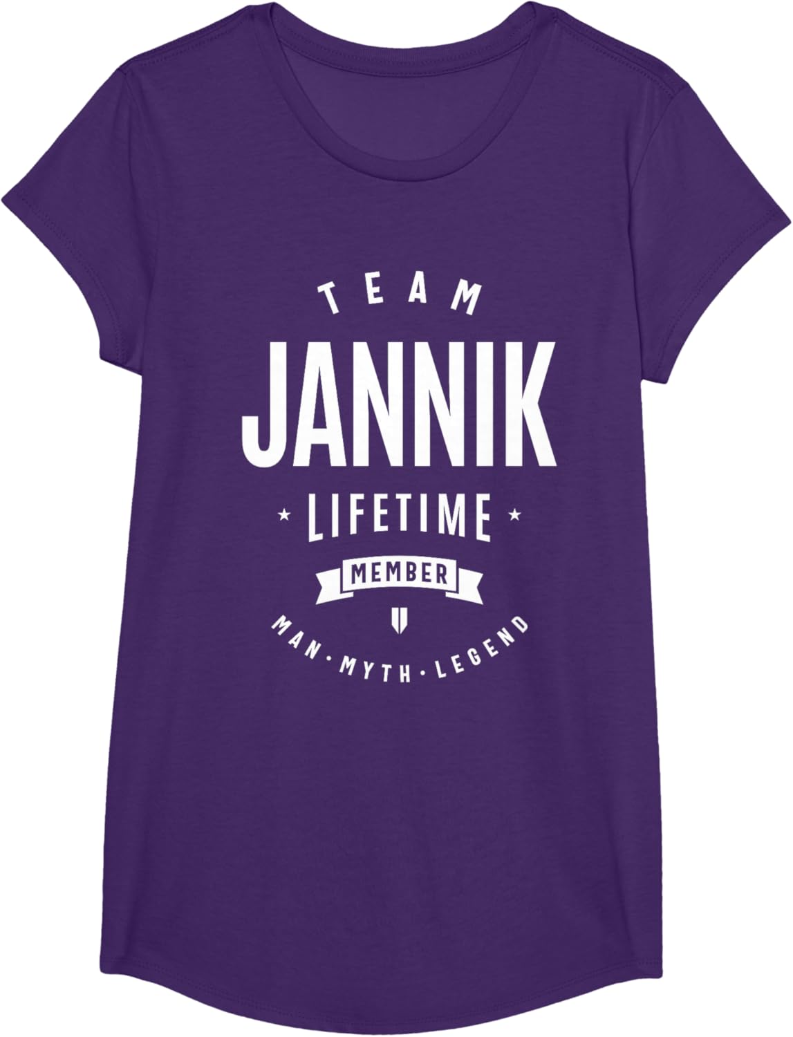 Team Jannik Lifetime Member Nome Divertente Jannik Maglietta