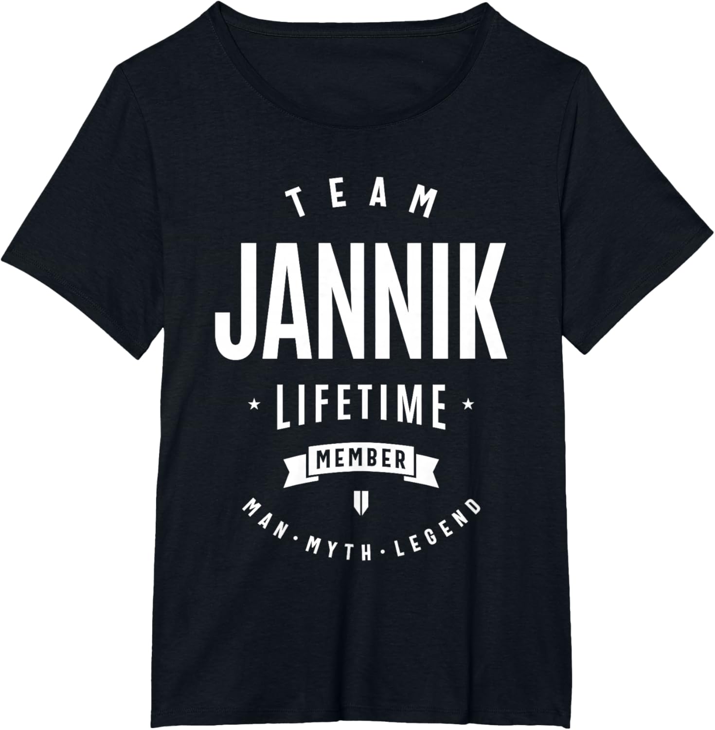 Team Jannik Lifetime Member Nome Divertente Jannik Maglietta