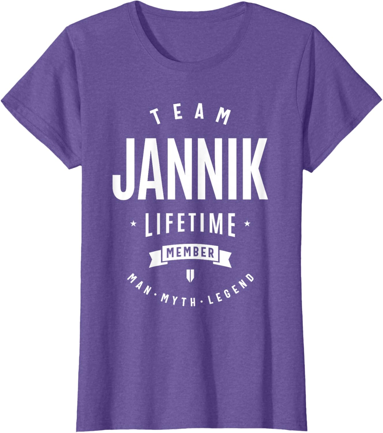 Team Jannik Lifetime Member Nome Divertente Jannik Maglietta