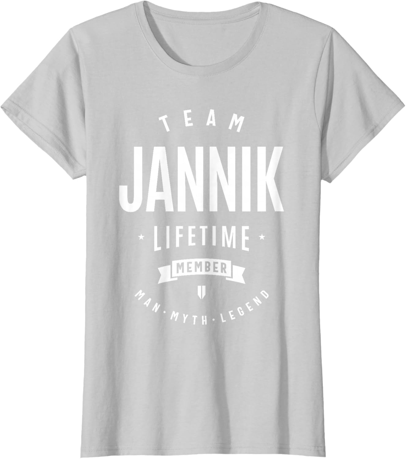 Team Jannik Lifetime Member Nome Divertente Jannik Maglietta