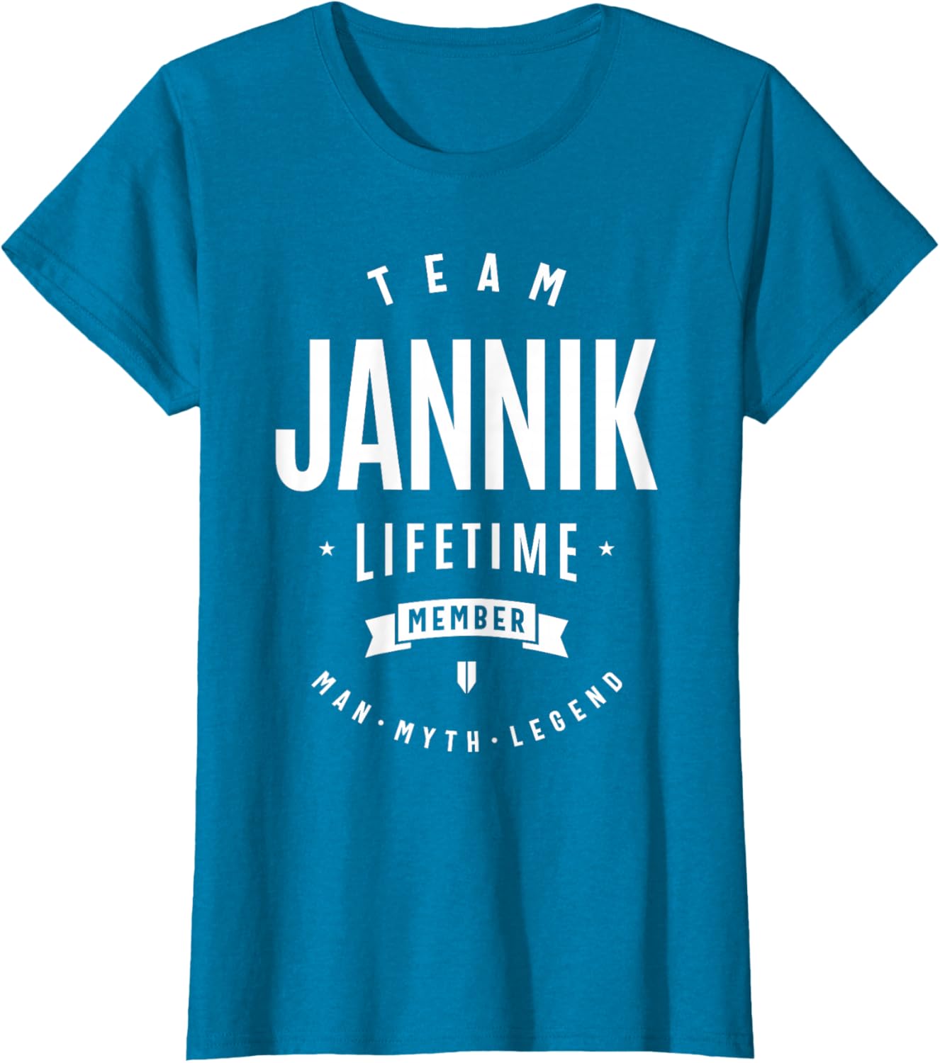 Team Jannik Lifetime Member Nome Divertente Jannik Maglietta