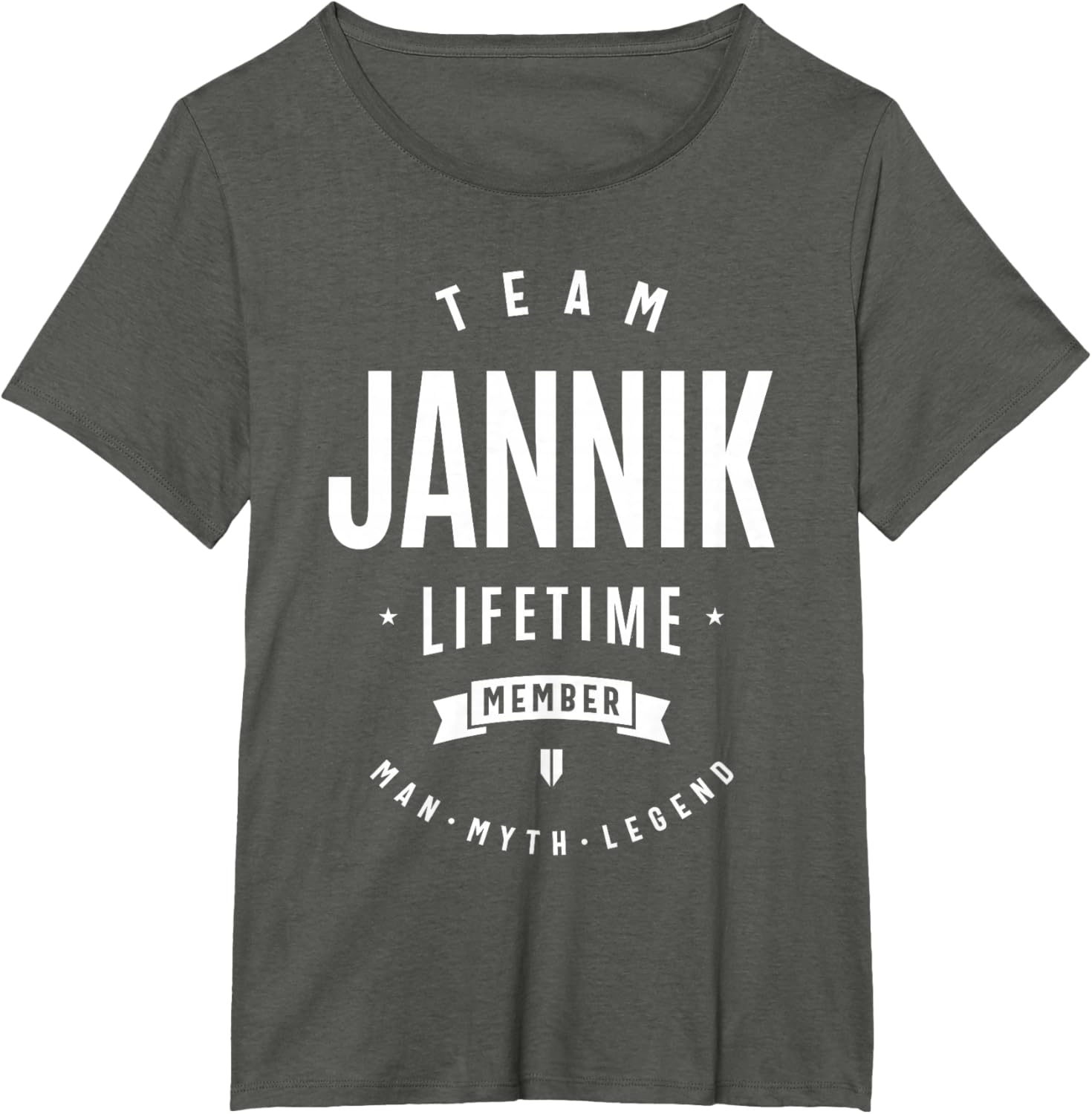 Team Jannik Lifetime Member Nome Divertente Jannik Maglietta