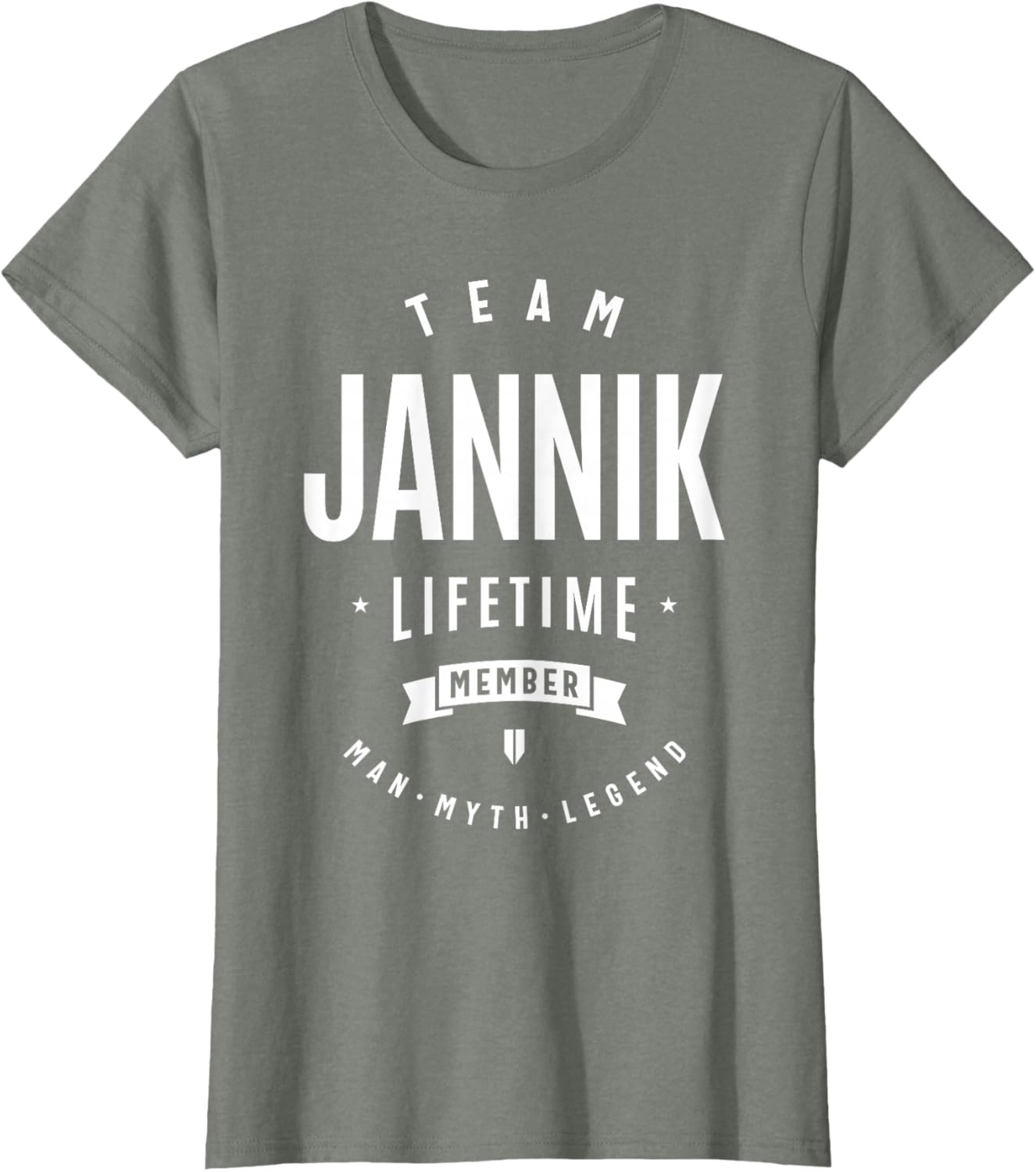 Team Jannik Lifetime Member Nome Divertente Jannik Maglietta