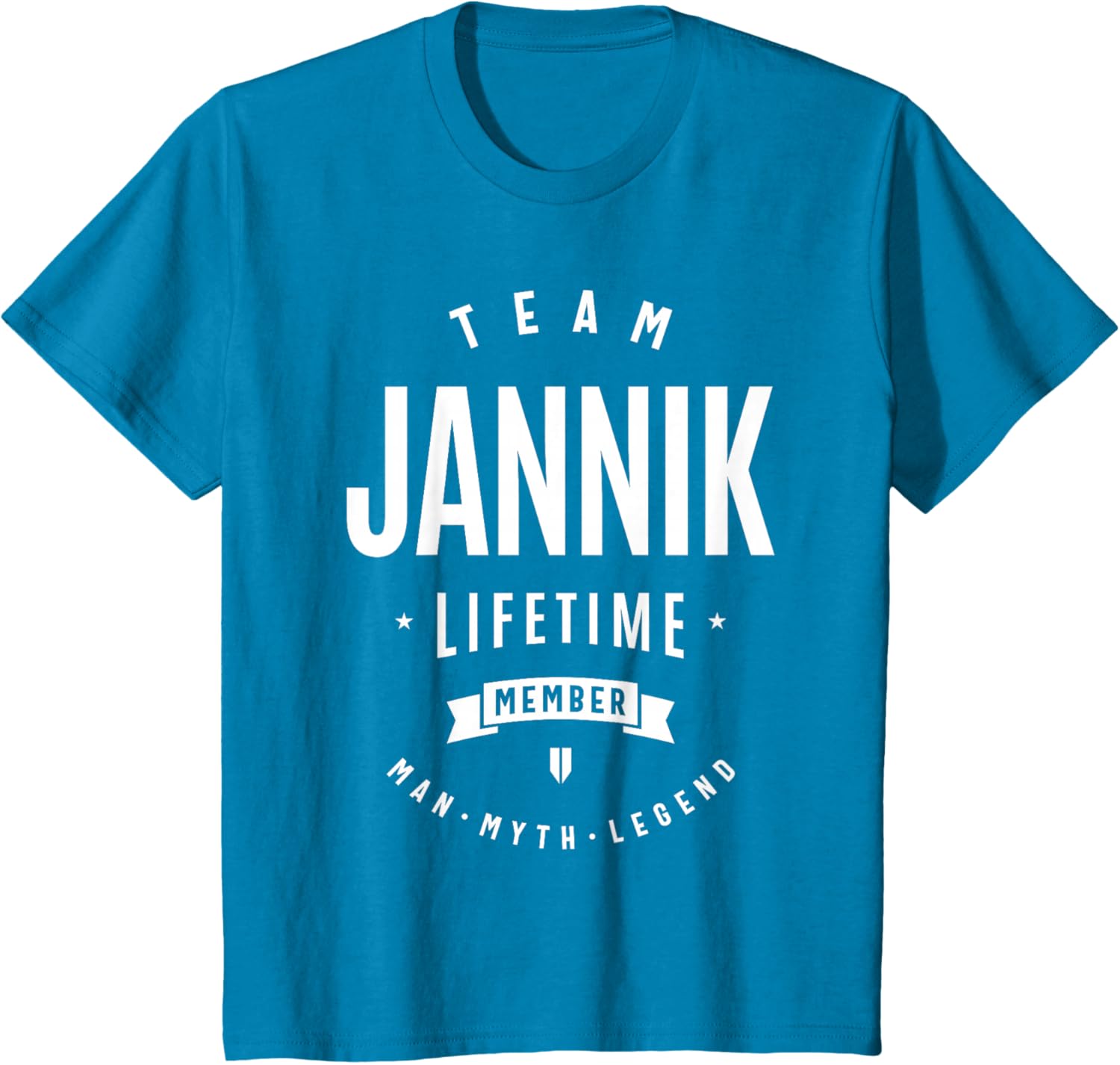 Team Jannik Lifetime Member Nome Divertente Jannik Maglietta