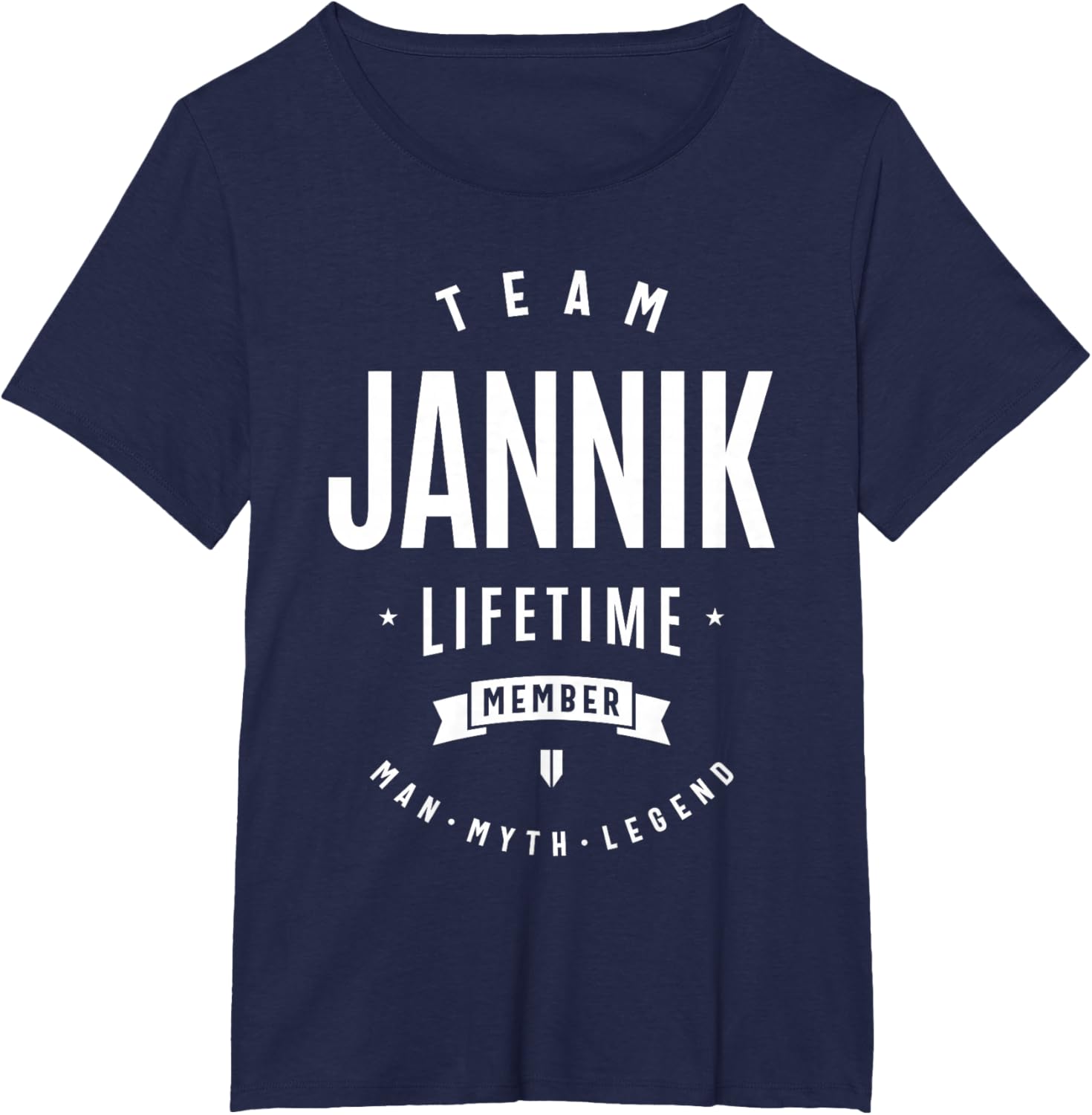 Team Jannik Lifetime Member Nome Divertente Jannik Maglietta