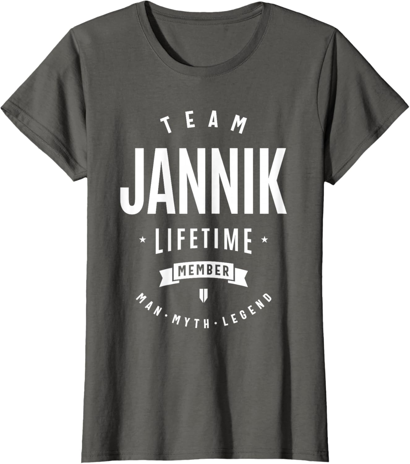 Team Jannik Lifetime Member Nome Divertente Jannik Maglietta