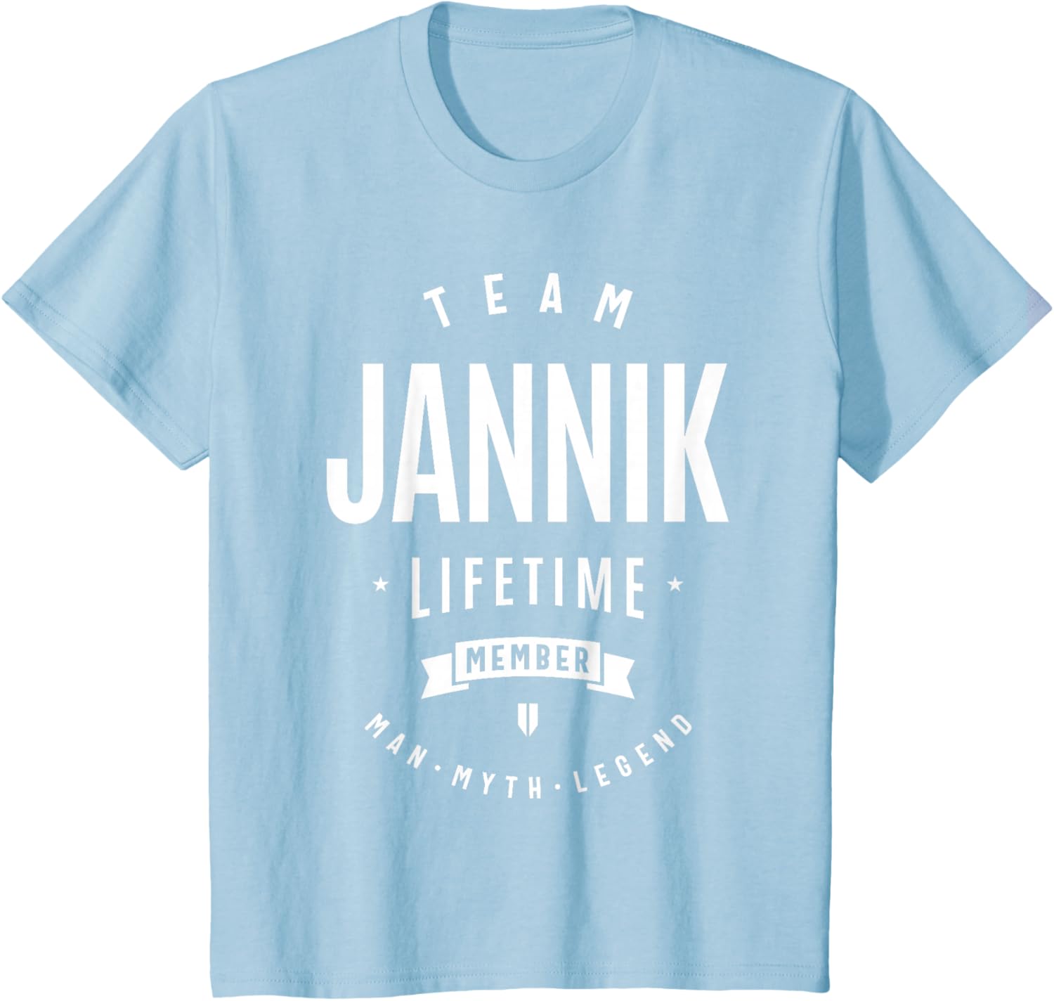 Team Jannik Lifetime Member Nome Divertente Jannik Maglietta
