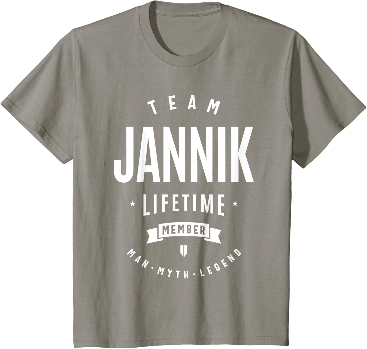 Team Jannik Lifetime Member Nome Divertente Jannik Maglietta