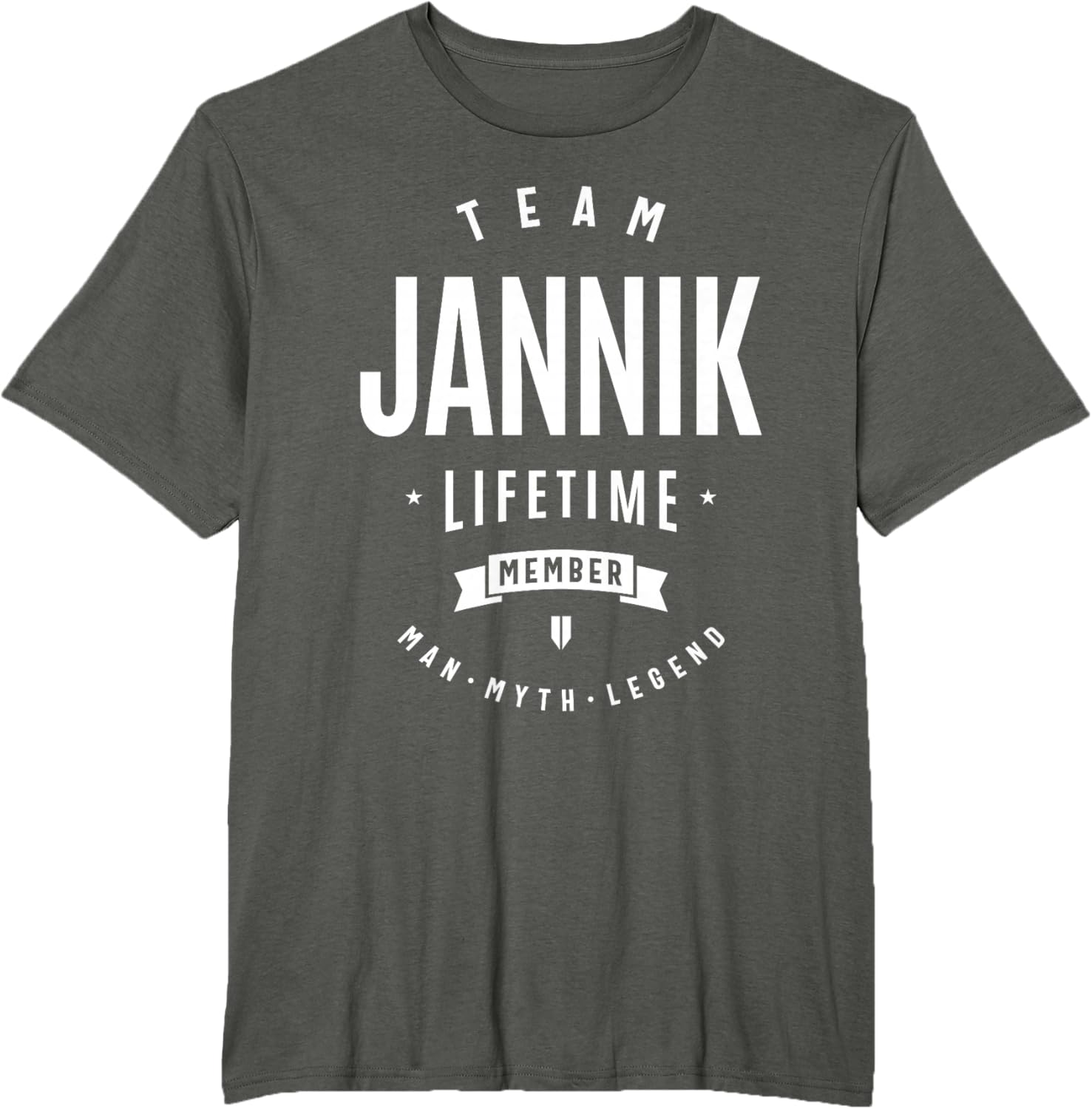 Team Jannik Lifetime Member Nome Divertente Jannik Maglietta