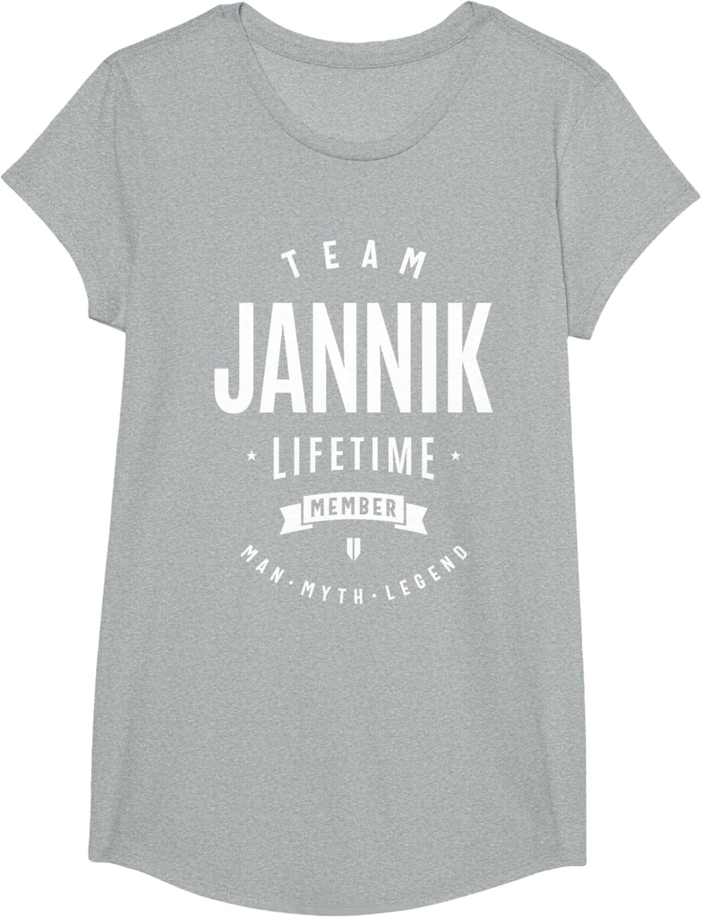 Team Jannik Lifetime Member Nome Divertente Jannik Maglietta