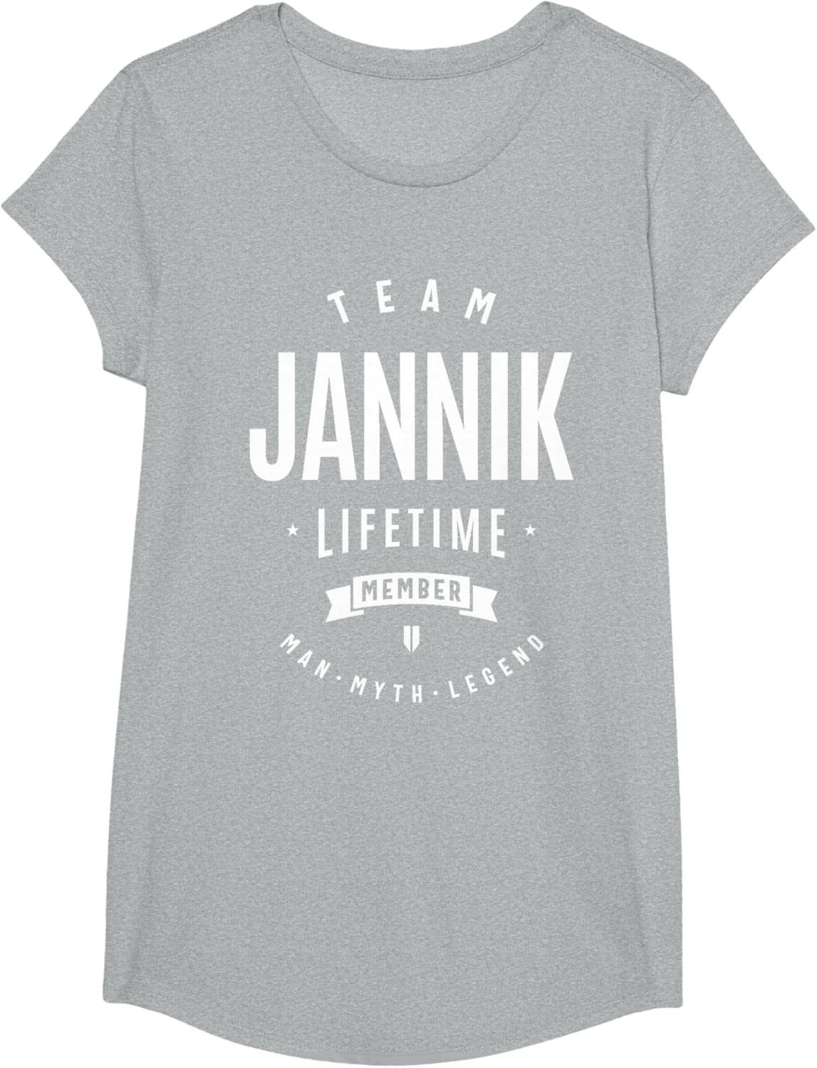 Team Jannik Lifetime Member Nome Divertente Jannik Maglietta