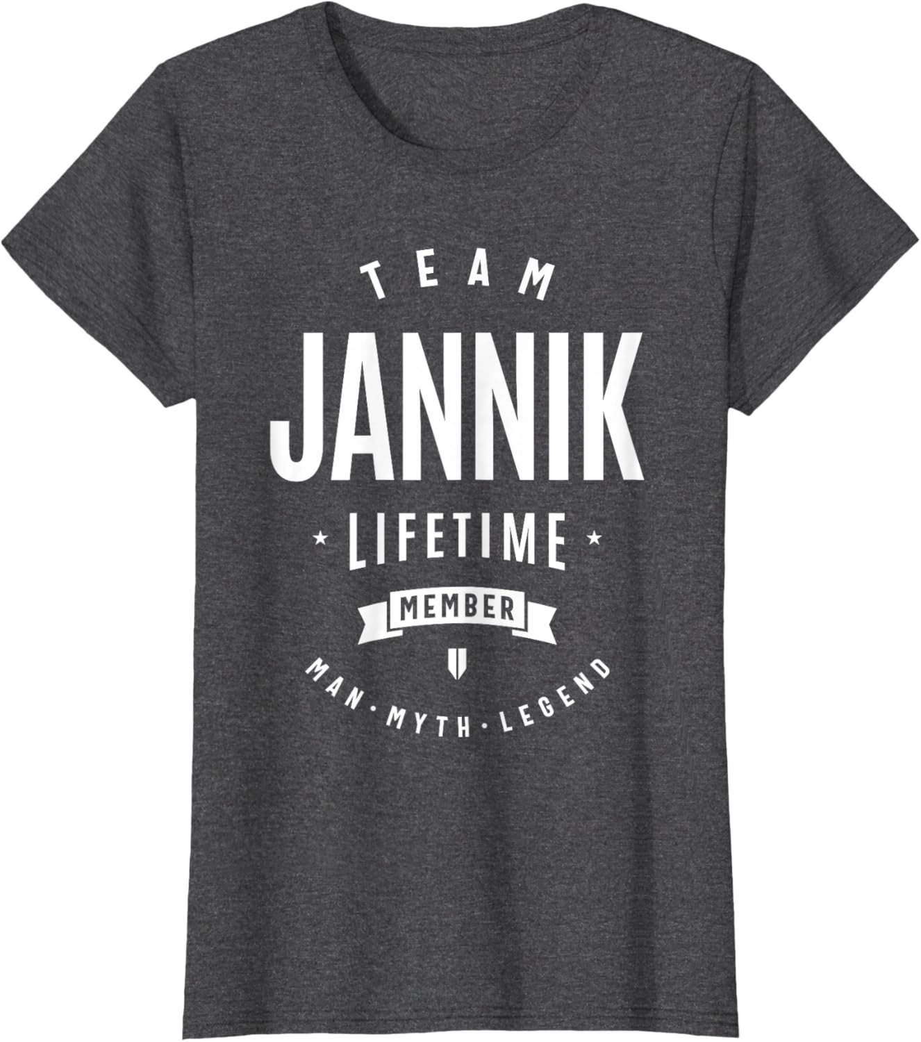 Team Jannik Lifetime Member Nome Divertente Jannik Maglietta