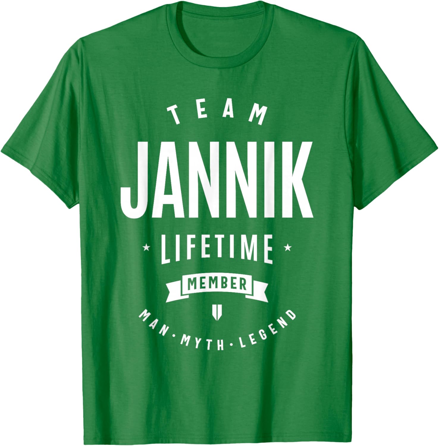 Team Jannik Lifetime Member Nome Divertente Jannik Maglietta
