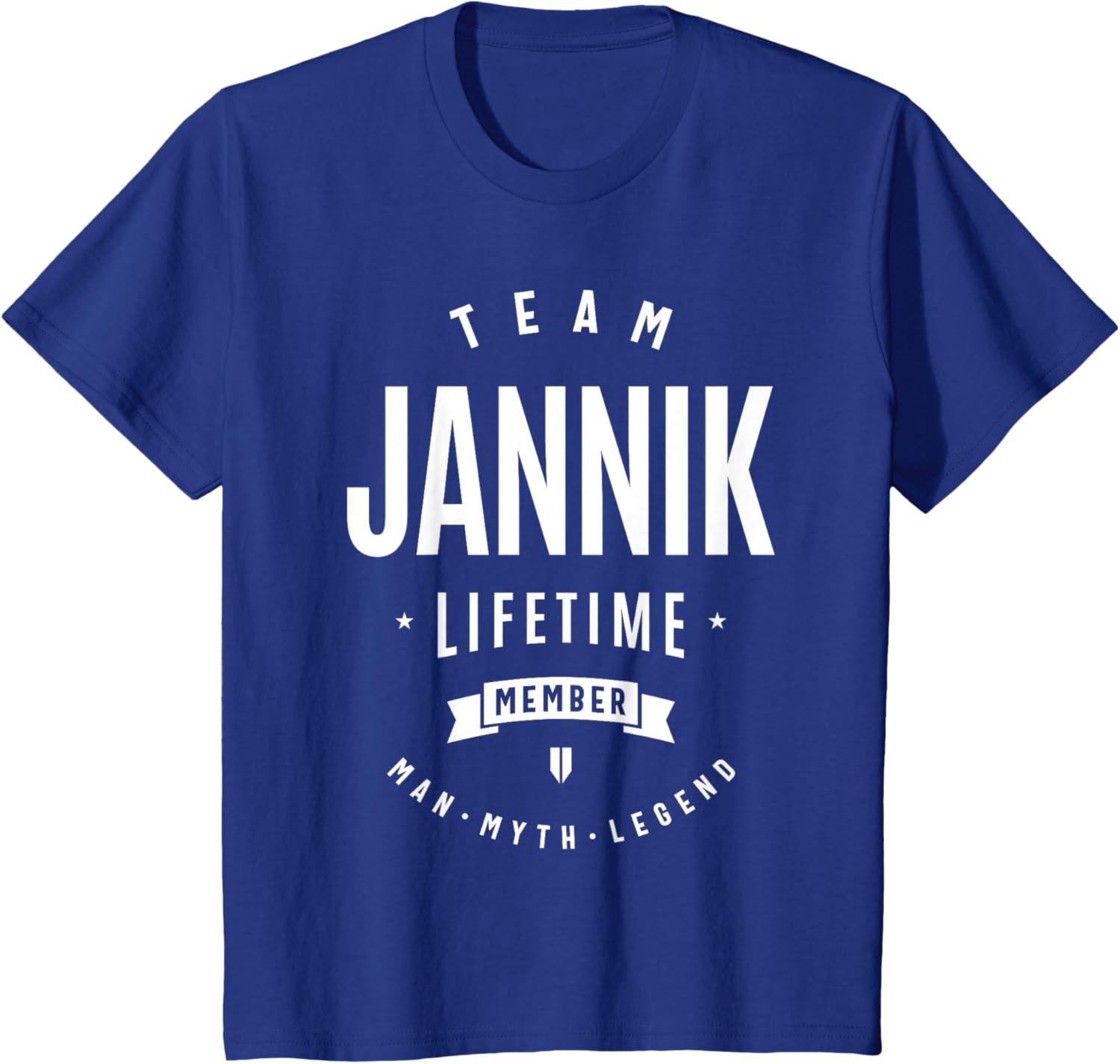 Team Jannik Lifetime Member Nome Divertente Jannik Maglietta