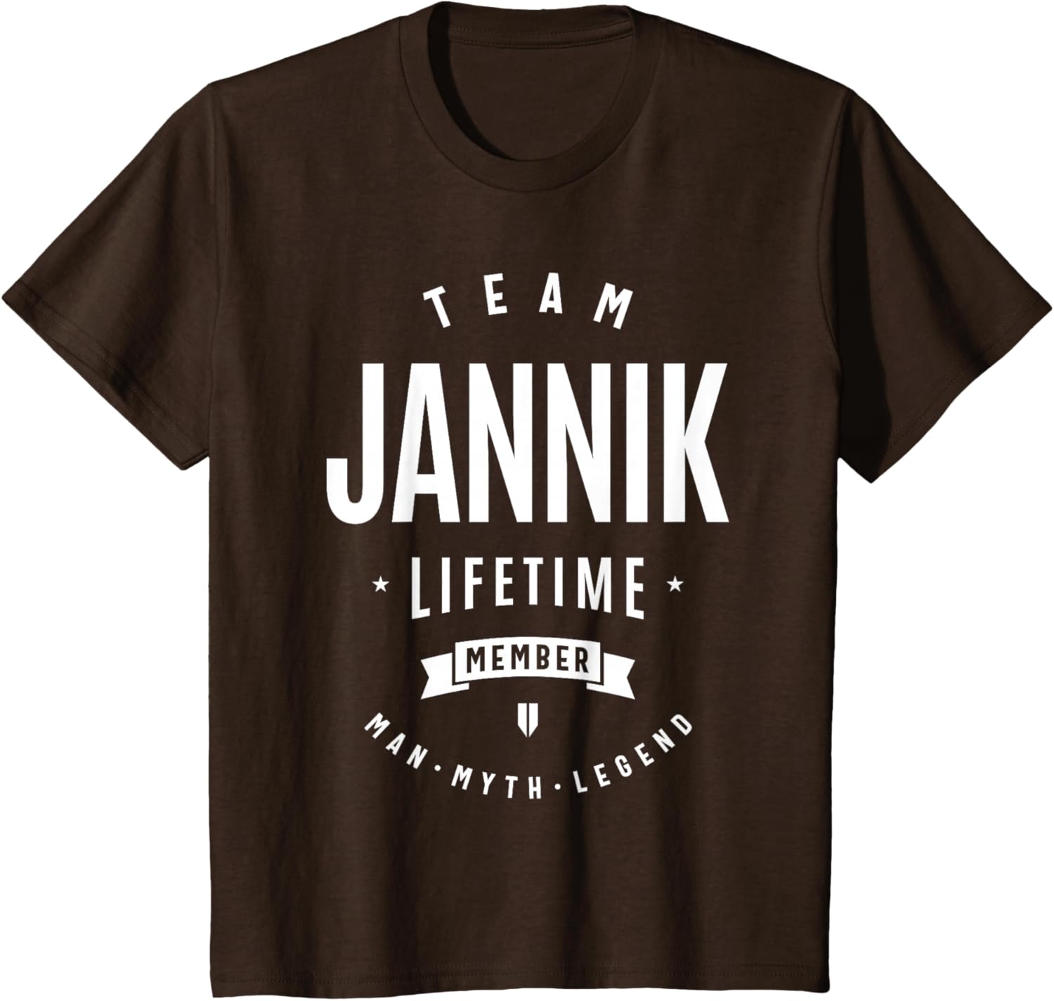 Team Jannik Lifetime Member Nome Divertente Jannik Maglietta