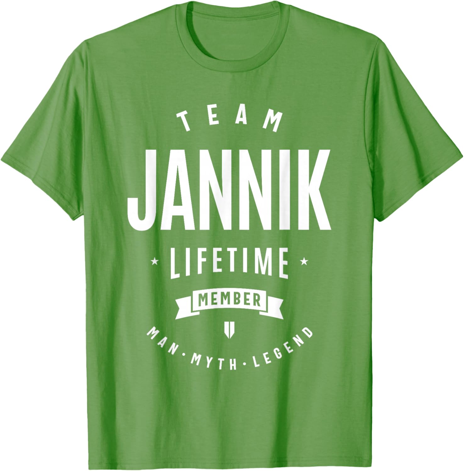 Team Jannik Lifetime Member Nome Divertente Jannik Maglietta