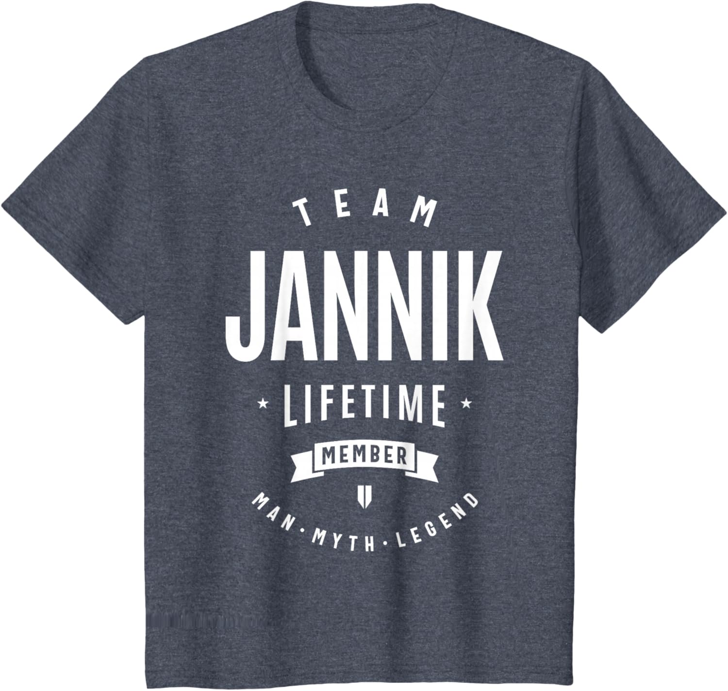 Team Jannik Lifetime Member Nome Divertente Jannik Maglietta