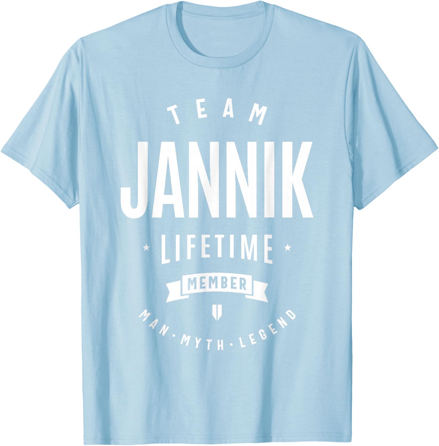 Team Jannik Lifetime Member Nome Divertente Jannik Maglietta
