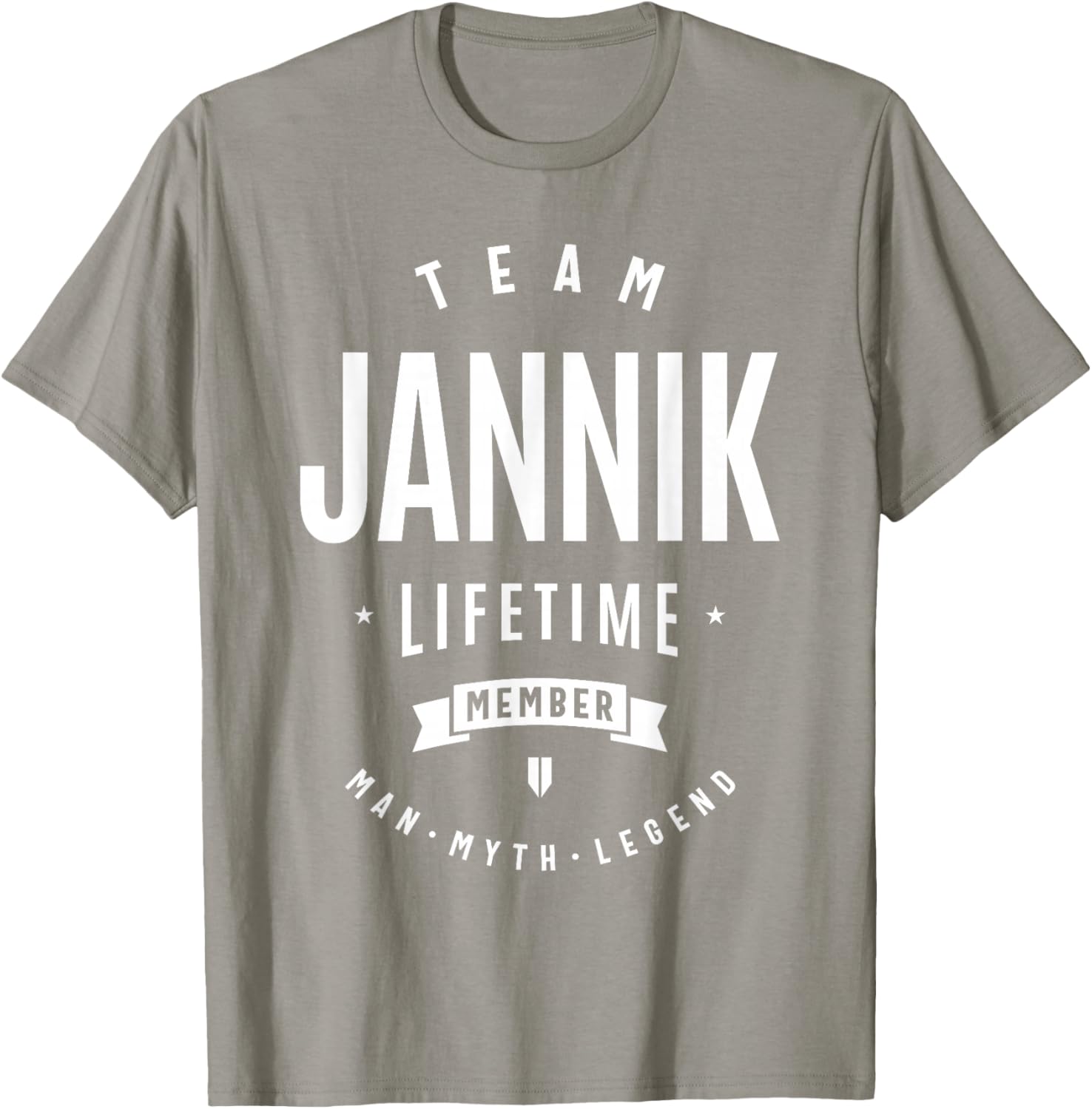 Team Jannik Lifetime Member Nome Divertente Jannik Maglietta