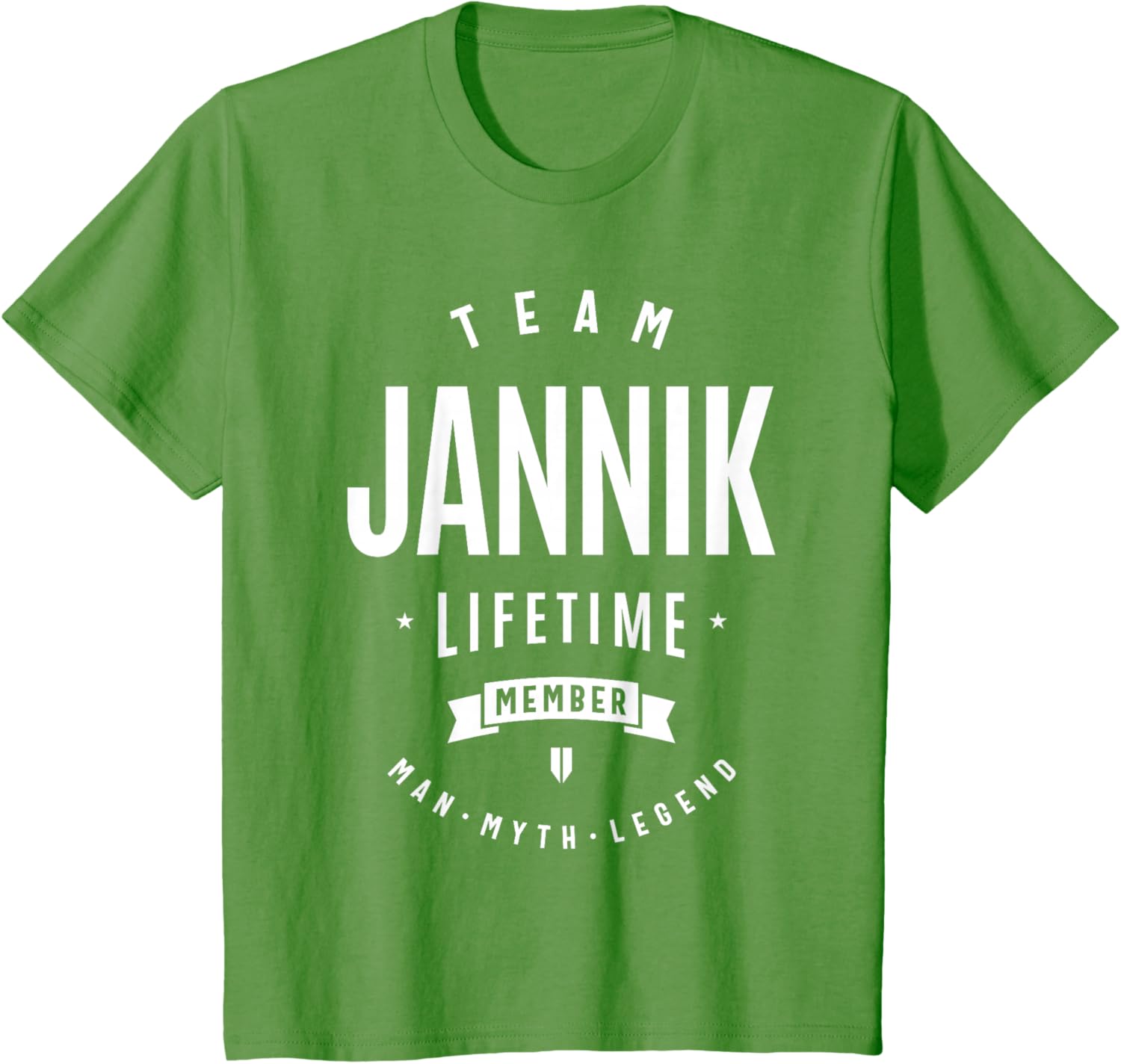 Team Jannik Lifetime Member Nome Divertente Jannik Maglietta