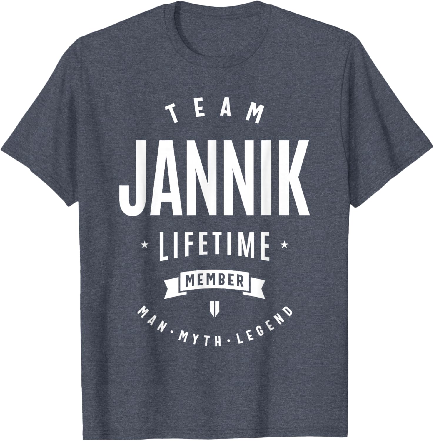 Team Jannik Lifetime Member Nome Divertente Jannik Maglietta