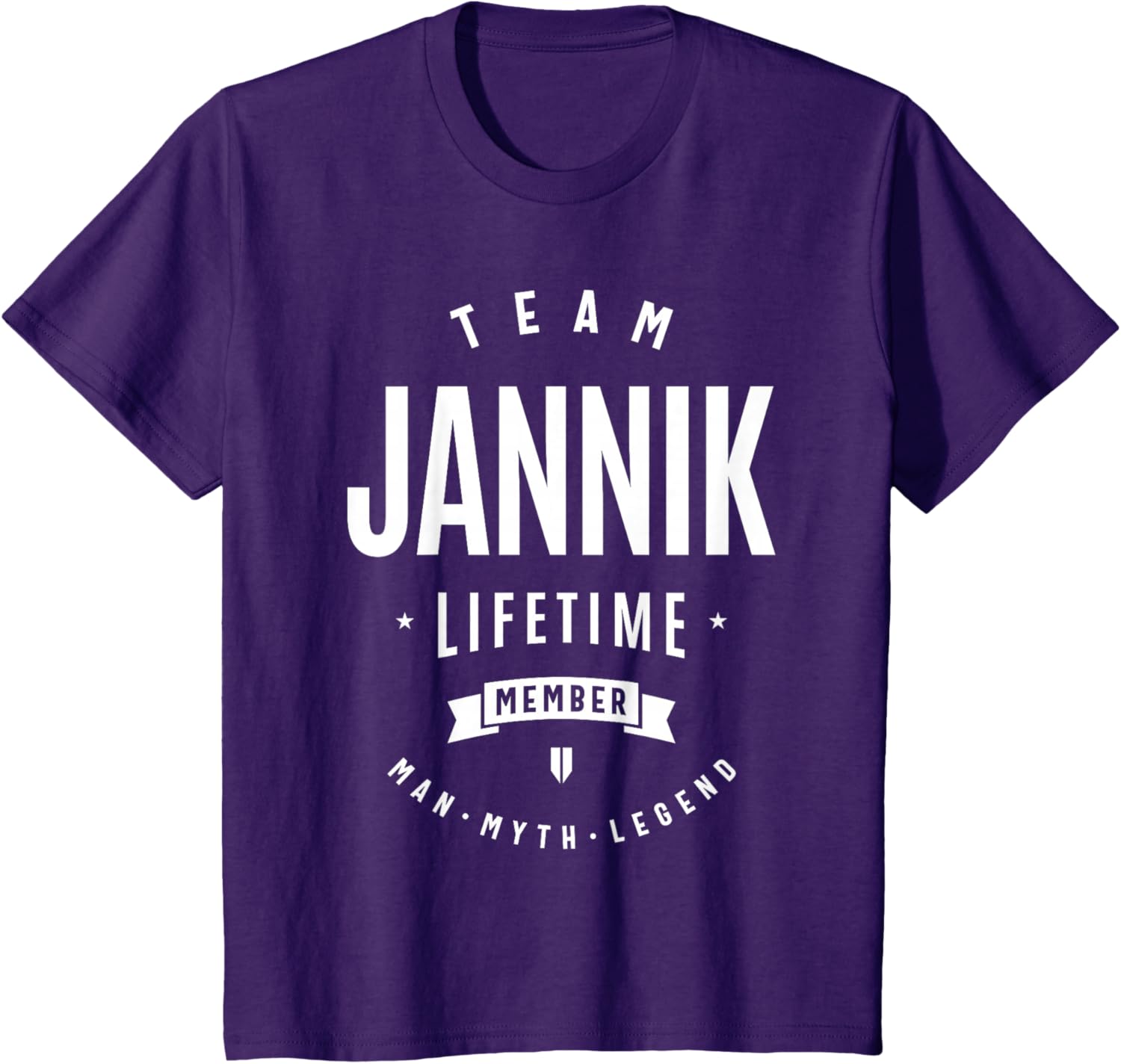 Team Jannik Lifetime Member Nome Divertente Jannik Maglietta