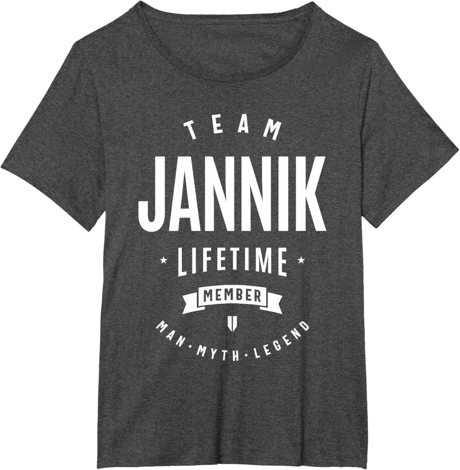 Team Jannik Lifetime Member Nome Divertente Jannik Maglietta