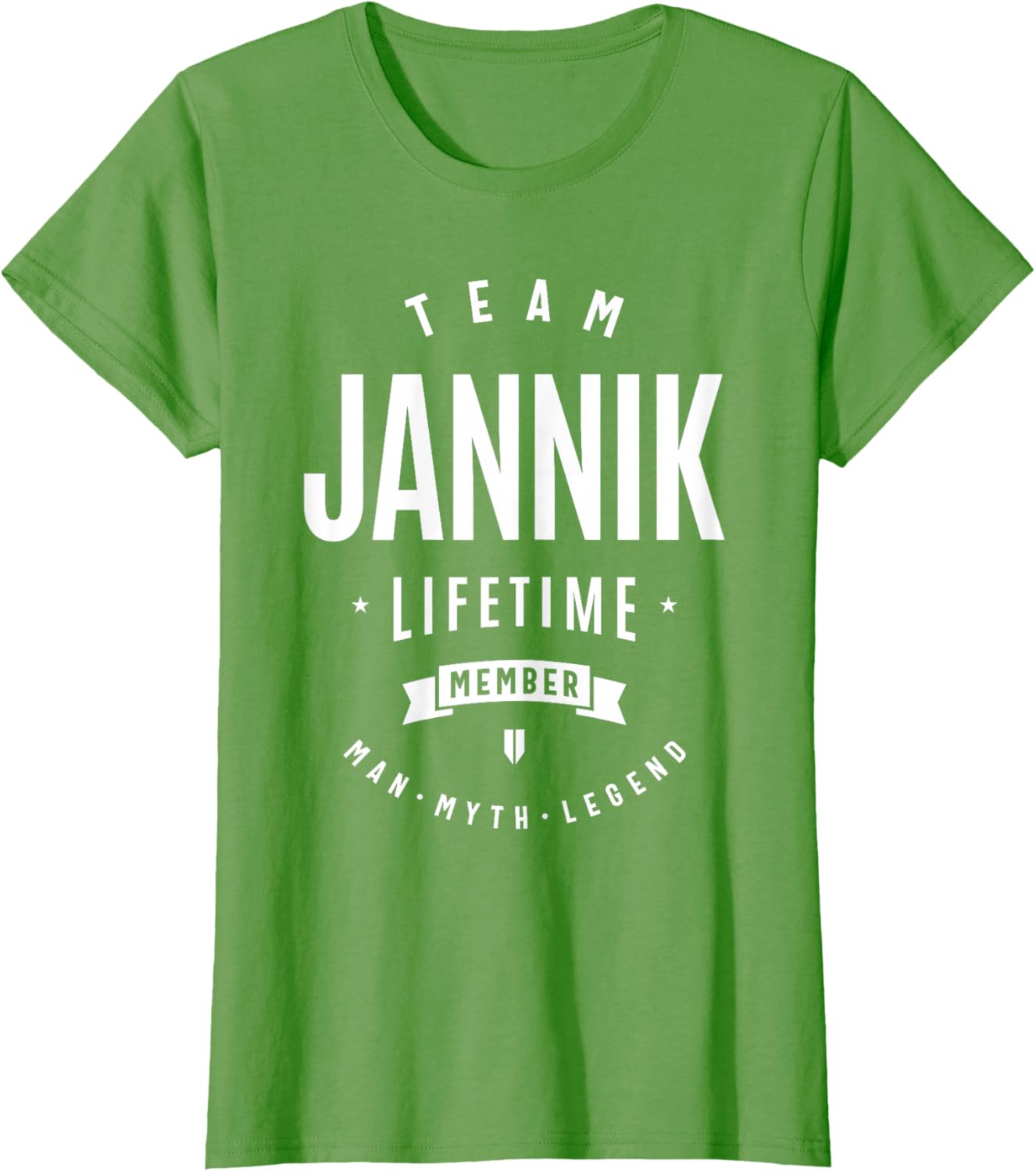 Team Jannik Lifetime Member Nome Divertente Jannik Maglietta