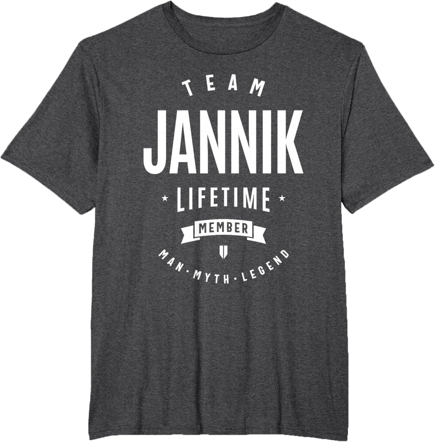 Team Jannik Lifetime Member Nome Divertente Jannik Maglietta