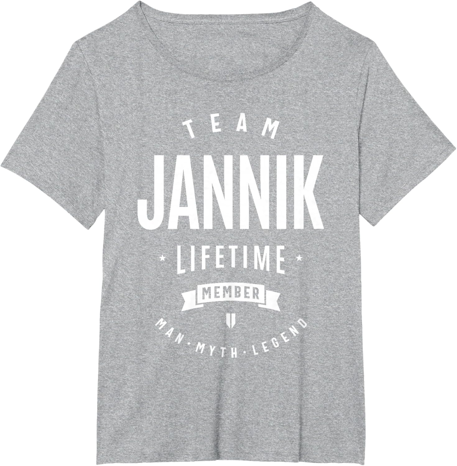 Team Jannik Lifetime Member Nome Divertente Jannik Maglietta