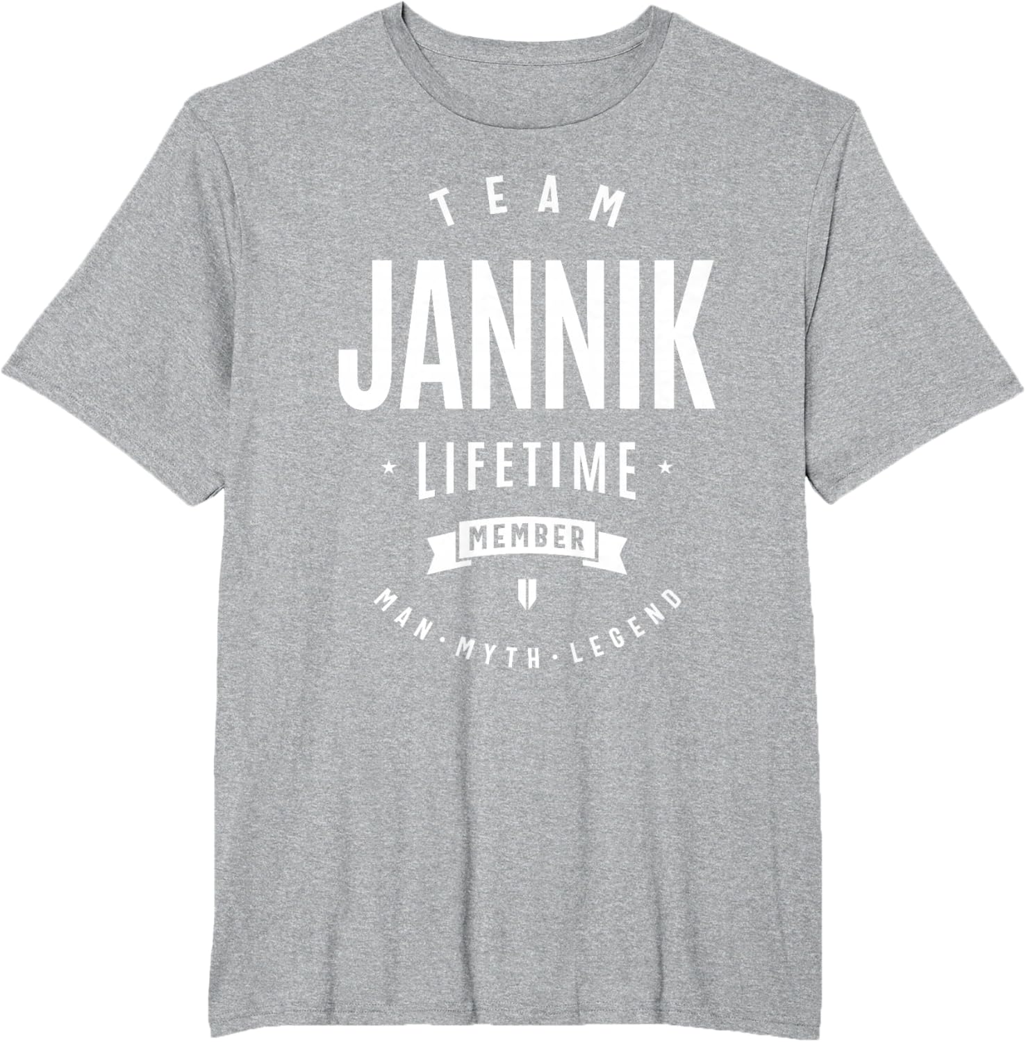 Team Jannik Lifetime Member Nome Divertente Jannik Maglietta