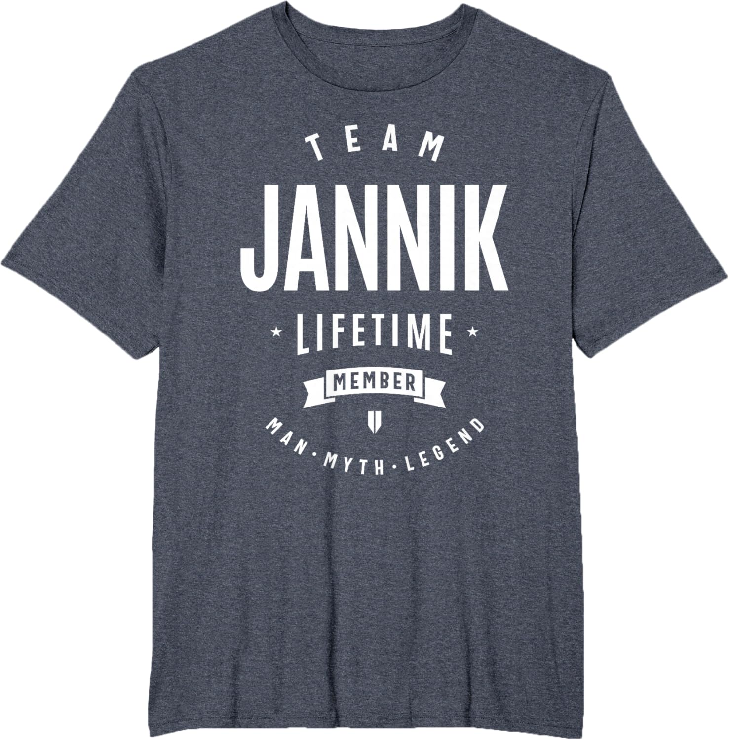 Team Jannik Lifetime Member Nome Divertente Jannik Maglietta
