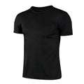MAGLIETTA T-SHIRT UOMO MANICA CORTA POLIESTERE FITNESS RUNNING RUNNER SPORTIVA
