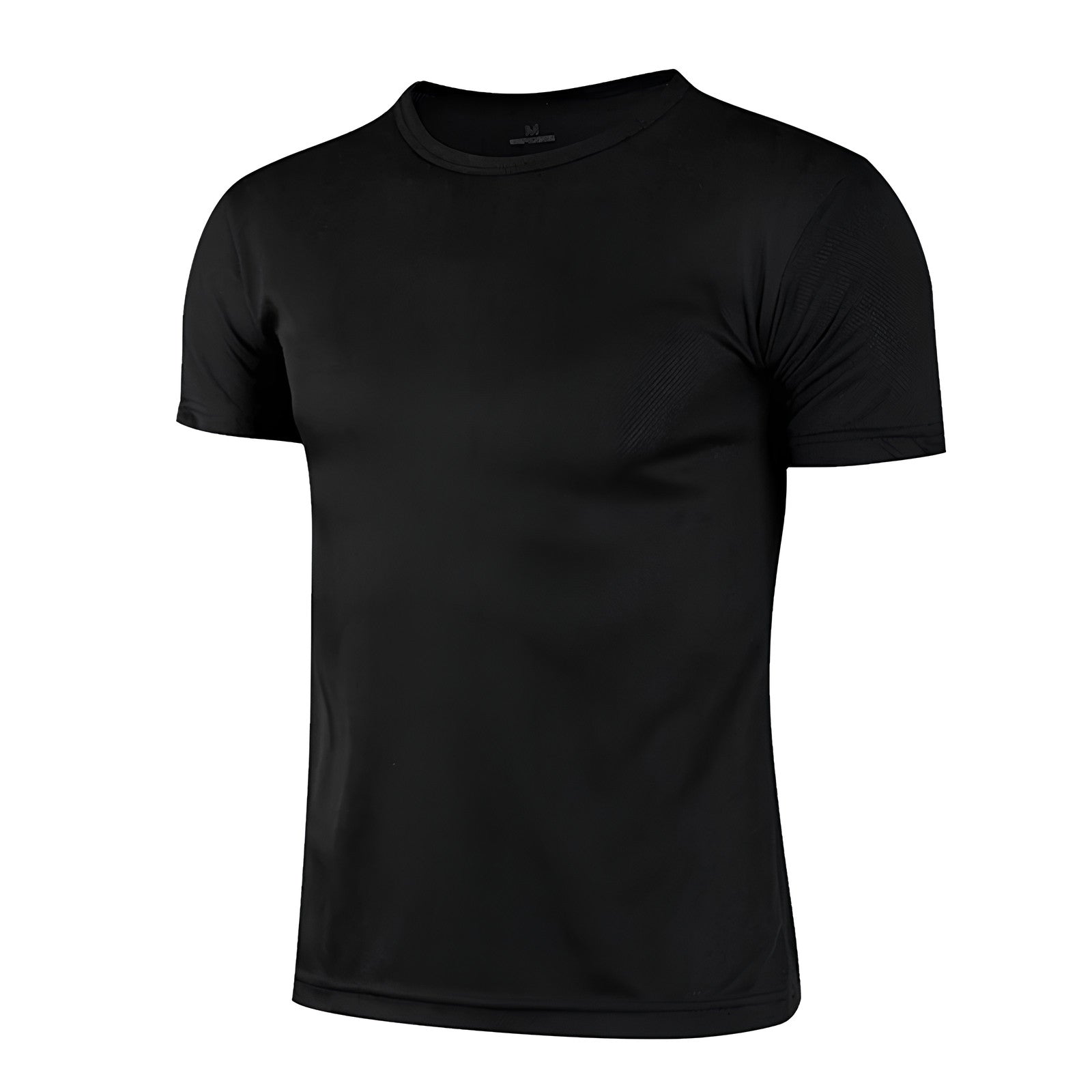 MAGLIETTA T-SHIRT UOMO MANICA CORTA POLIESTERE FITNESS RUNNING RUNNER SPORTIVA