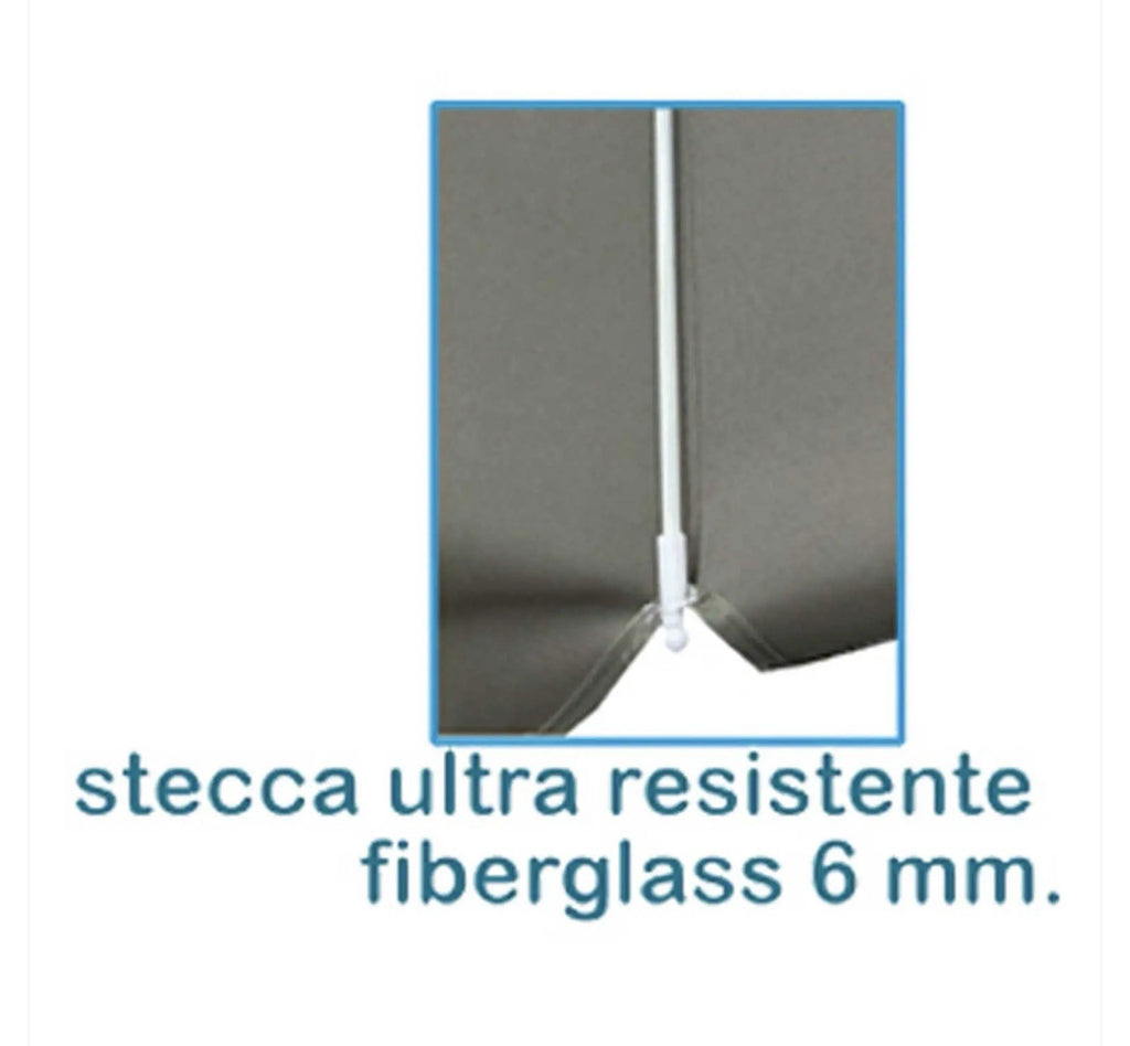 Ombrellone Luxury Spiaggia Antivento Alluminio Vari Colori 16 Stecche Con Sacca