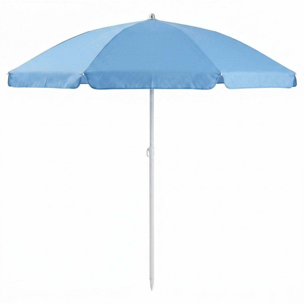 Ombrellone Mare HEMAX Oxford Parasole Fibra Vetro Giardino Spiaggia Ø240cm